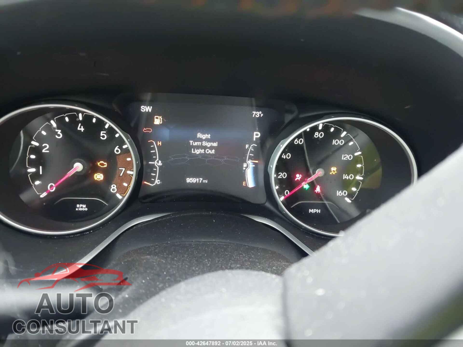 JEEP NEW COMPASS 2017 - 3C4NJDBB5HT607017