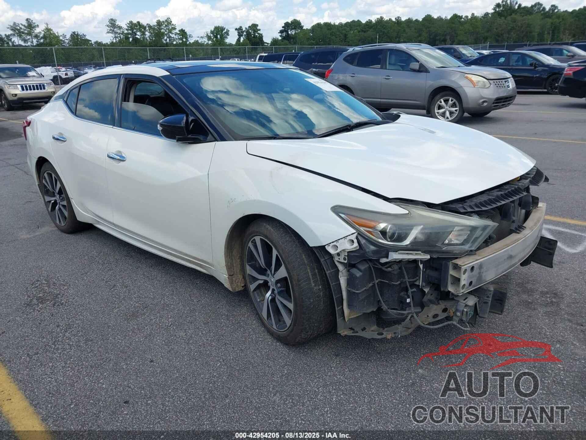 NISSAN MAXIMA 2016 - 1N4AA6AP0GC389737