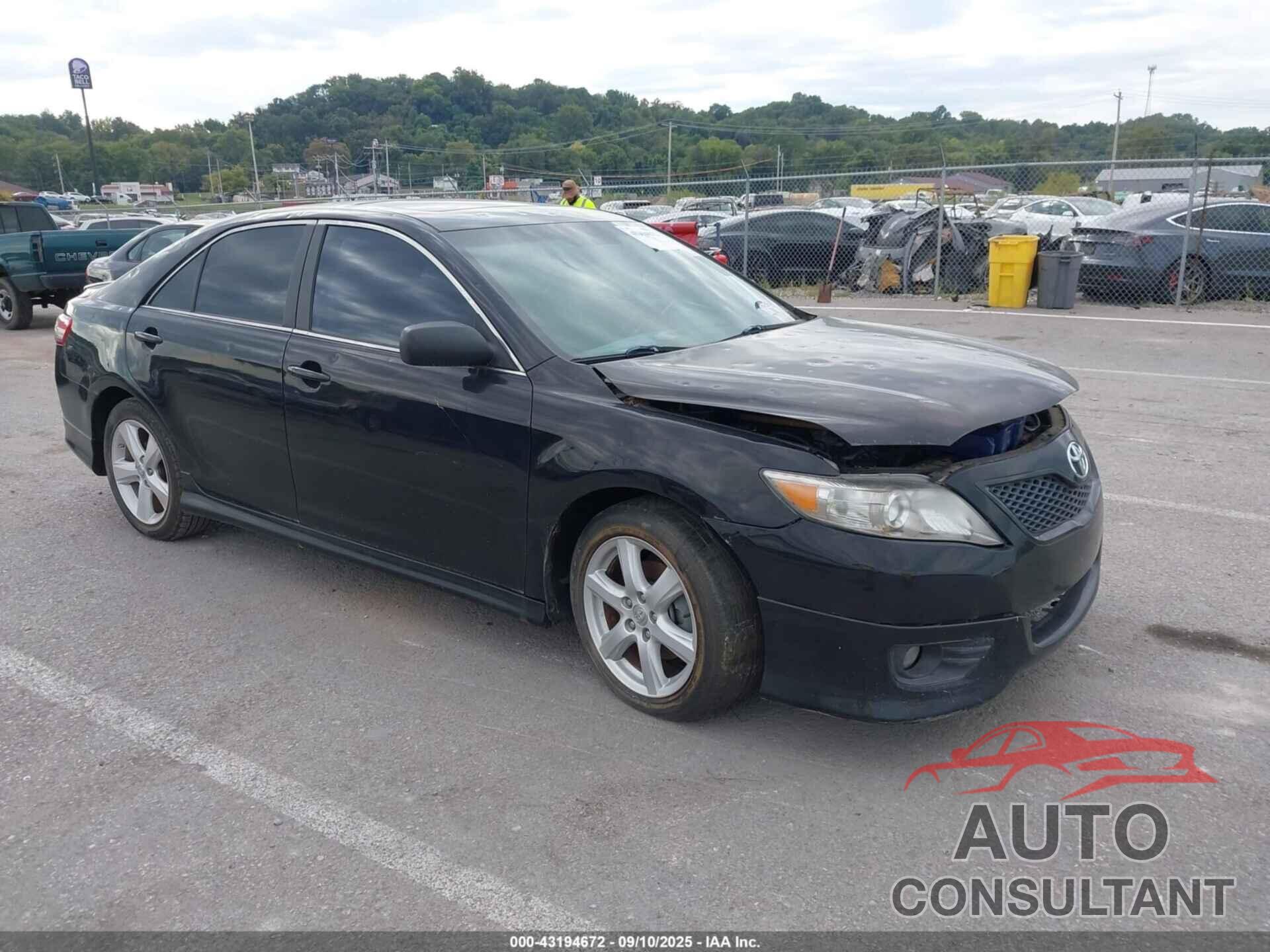 TOYOTA CAMRY 2011 - 4T1BF3EK9BU139571