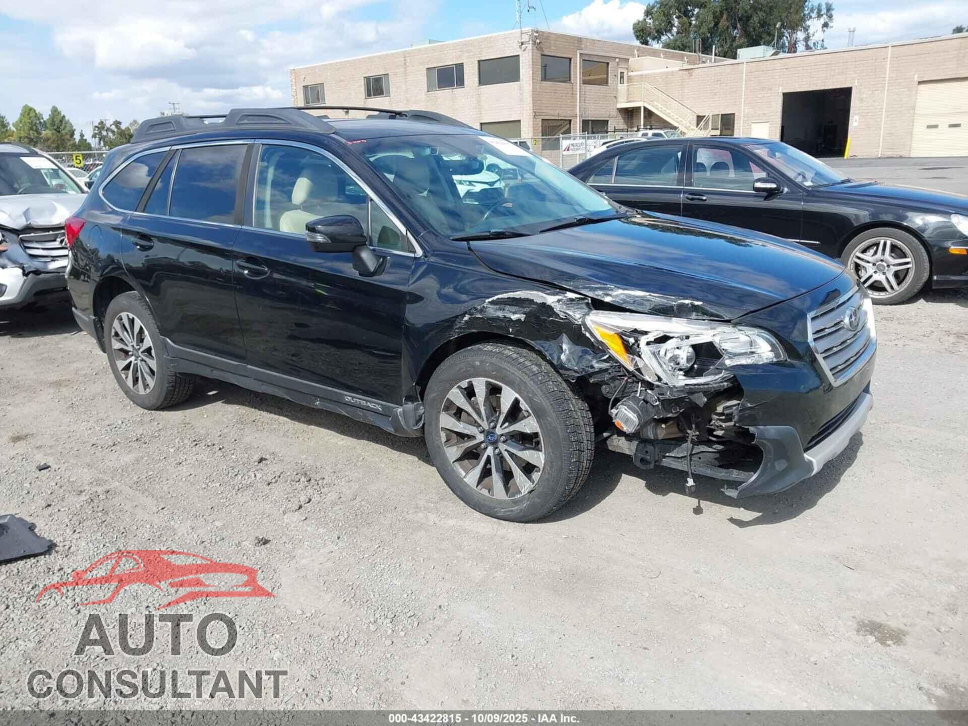 SUBARU OUTBACK 2017 - 4S4BSANCXH3334540
