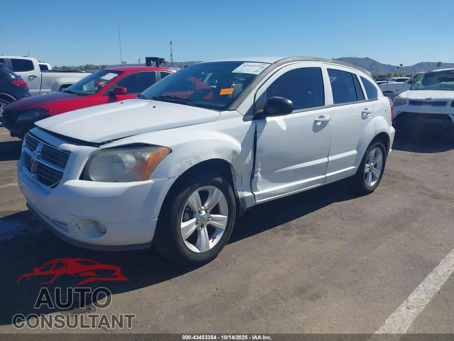 DODGE CALIBER 2011 - 1B3CB3HA2BD296612