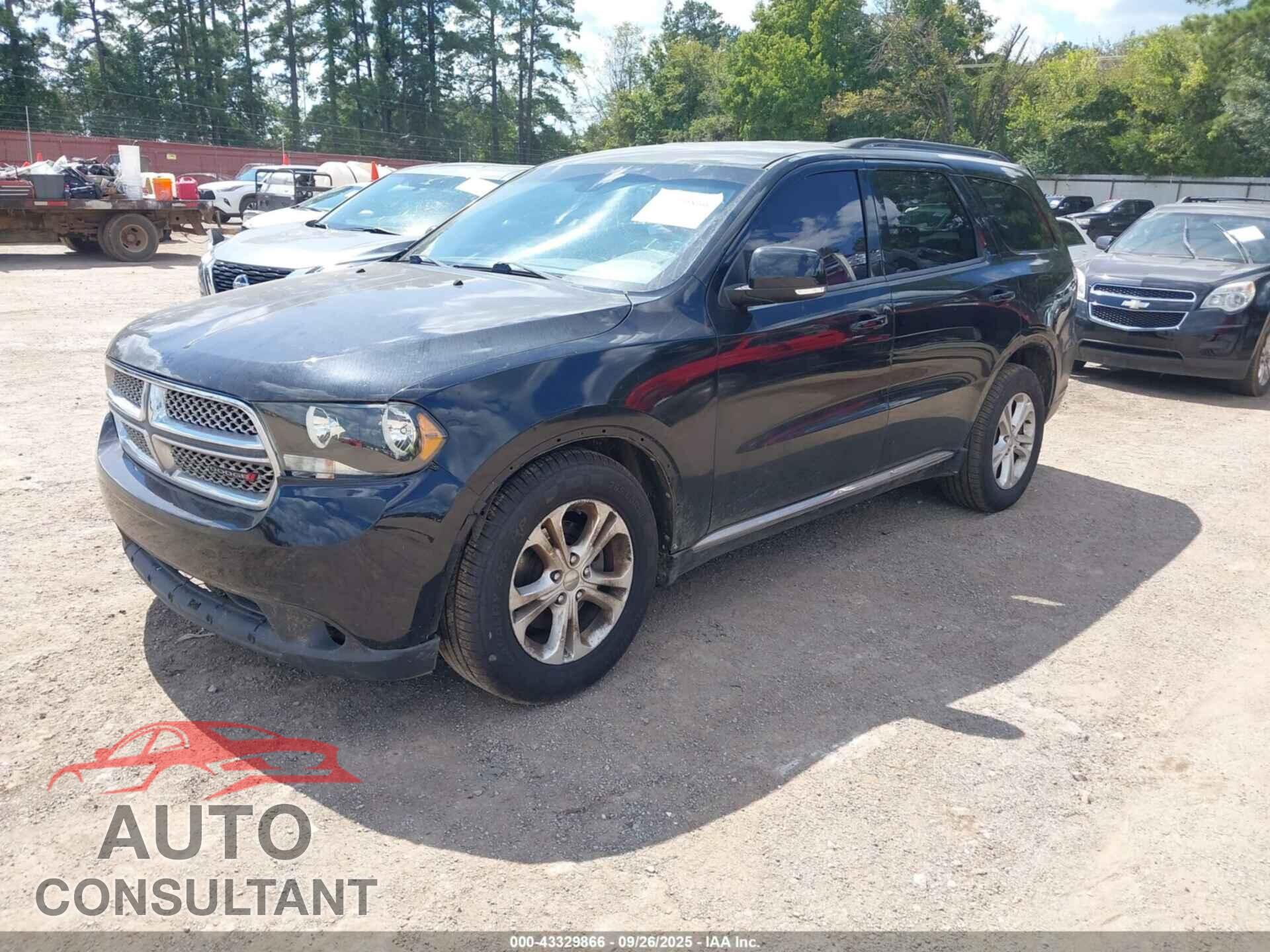 DODGE DURANGO 2011 - 1D4RD4GG6BC627974