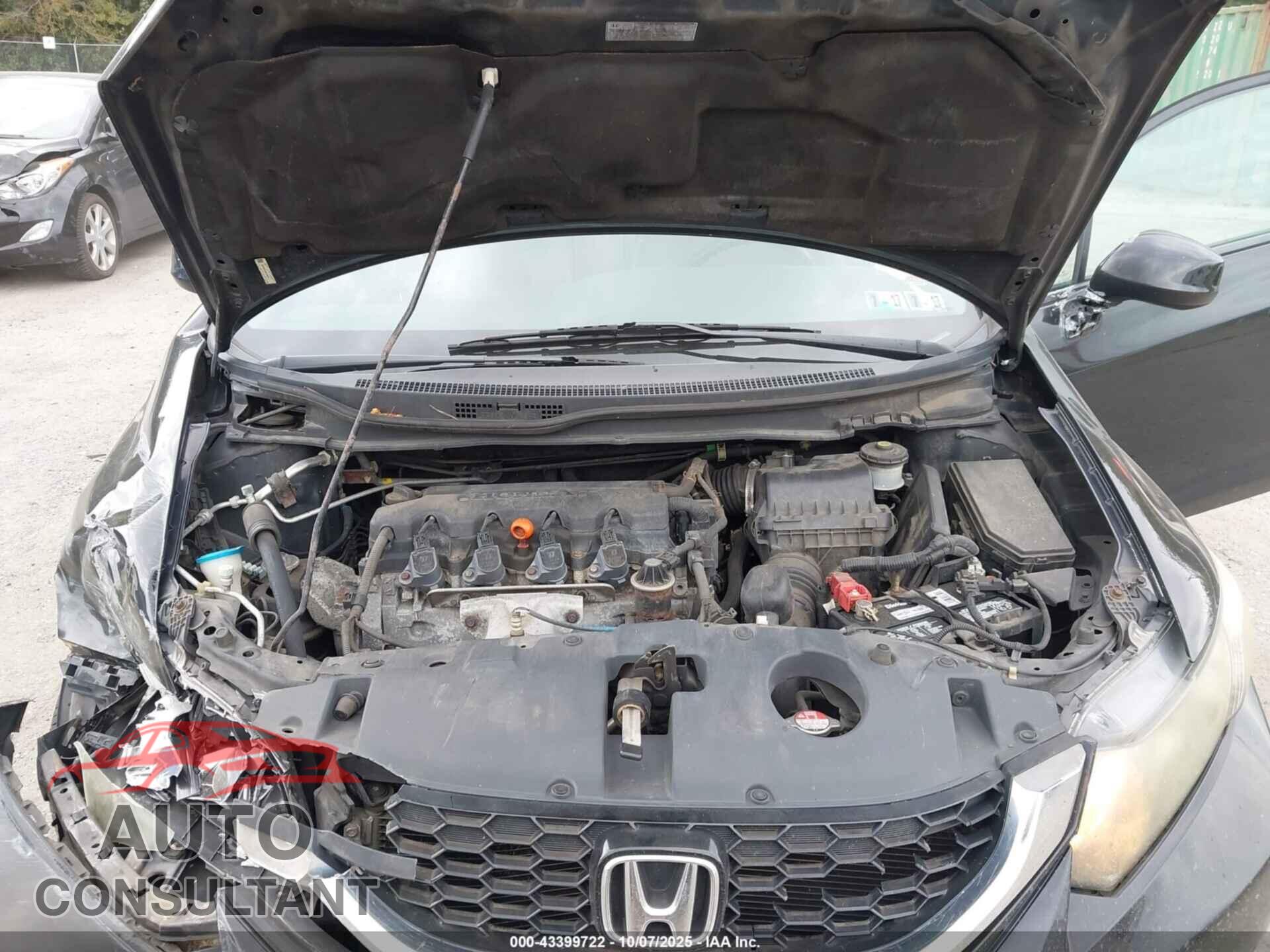 HONDA CIVIC 2013 - 19XFB2F94DE252871