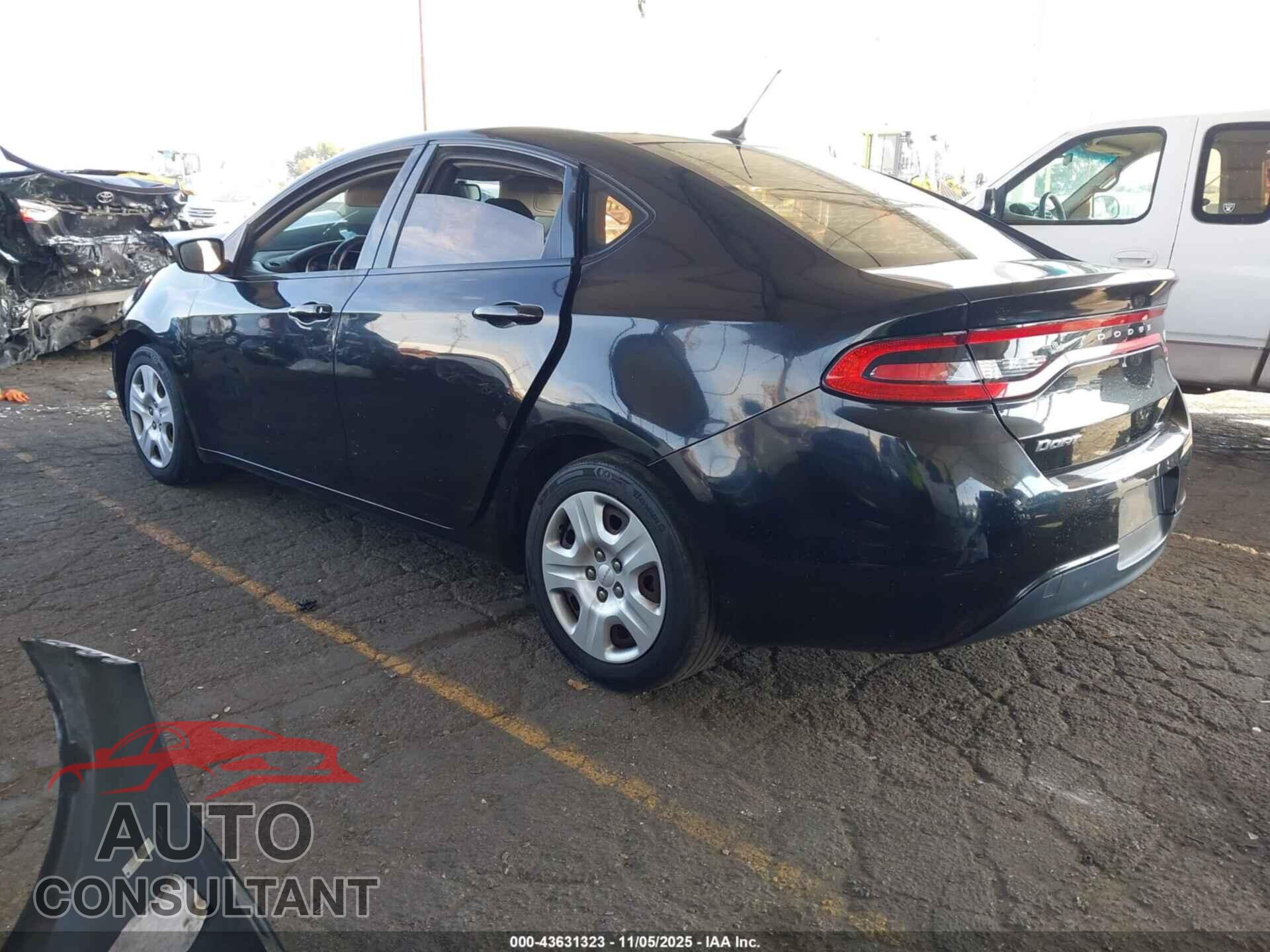 DODGE DART 2015 - 1C3CDFAA3FD266825