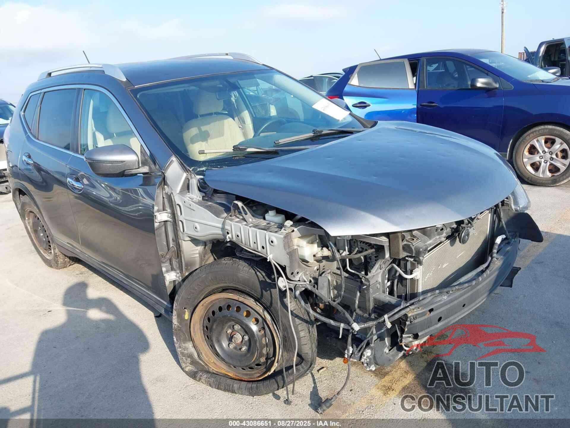 NISSAN ROGUE 2016 - KNMAT2MT9GP733144