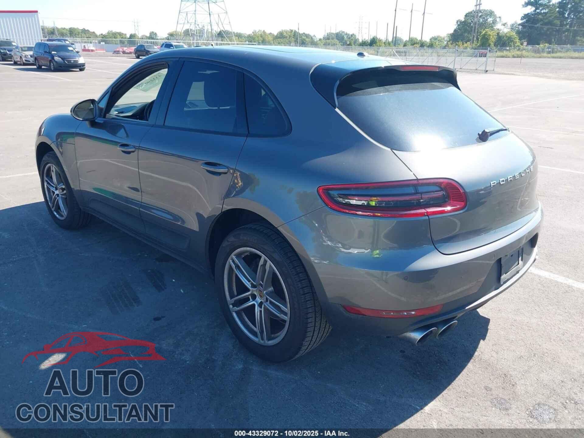 PORSCHE MACAN 2017 - WP1AA2A50HLB08019
