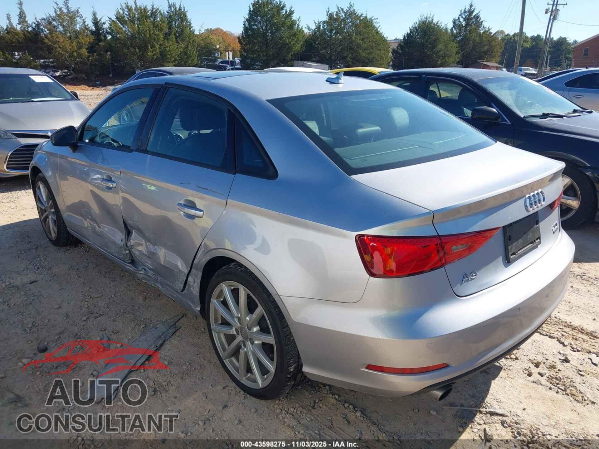 AUDI A3 2016 - WAUB8GFF8G1008564