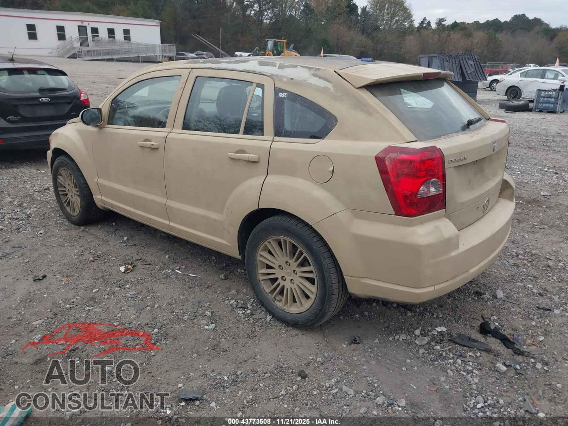 DODGE CALIBER 2012 - 1C3CDWBA9CD511380