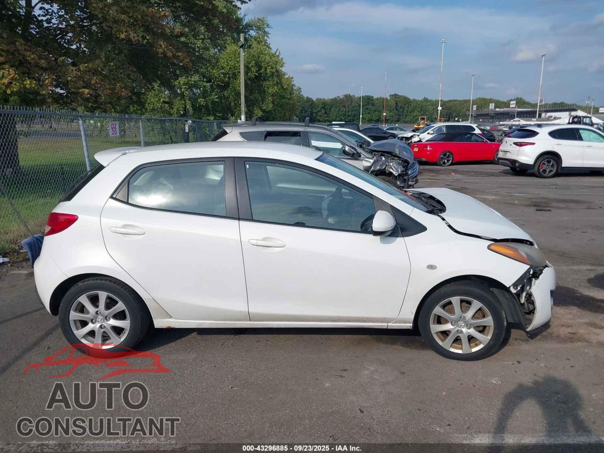 MAZDA MAZDA2 2012 - JM1DE1LZ4C0142827