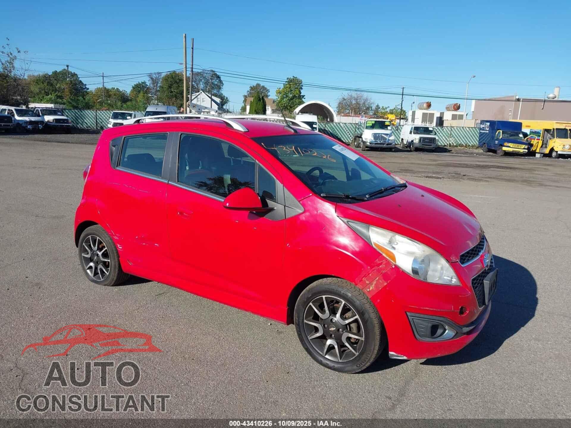 CHEVROLET SPARK 2013 - KL8CF6S95DC509170