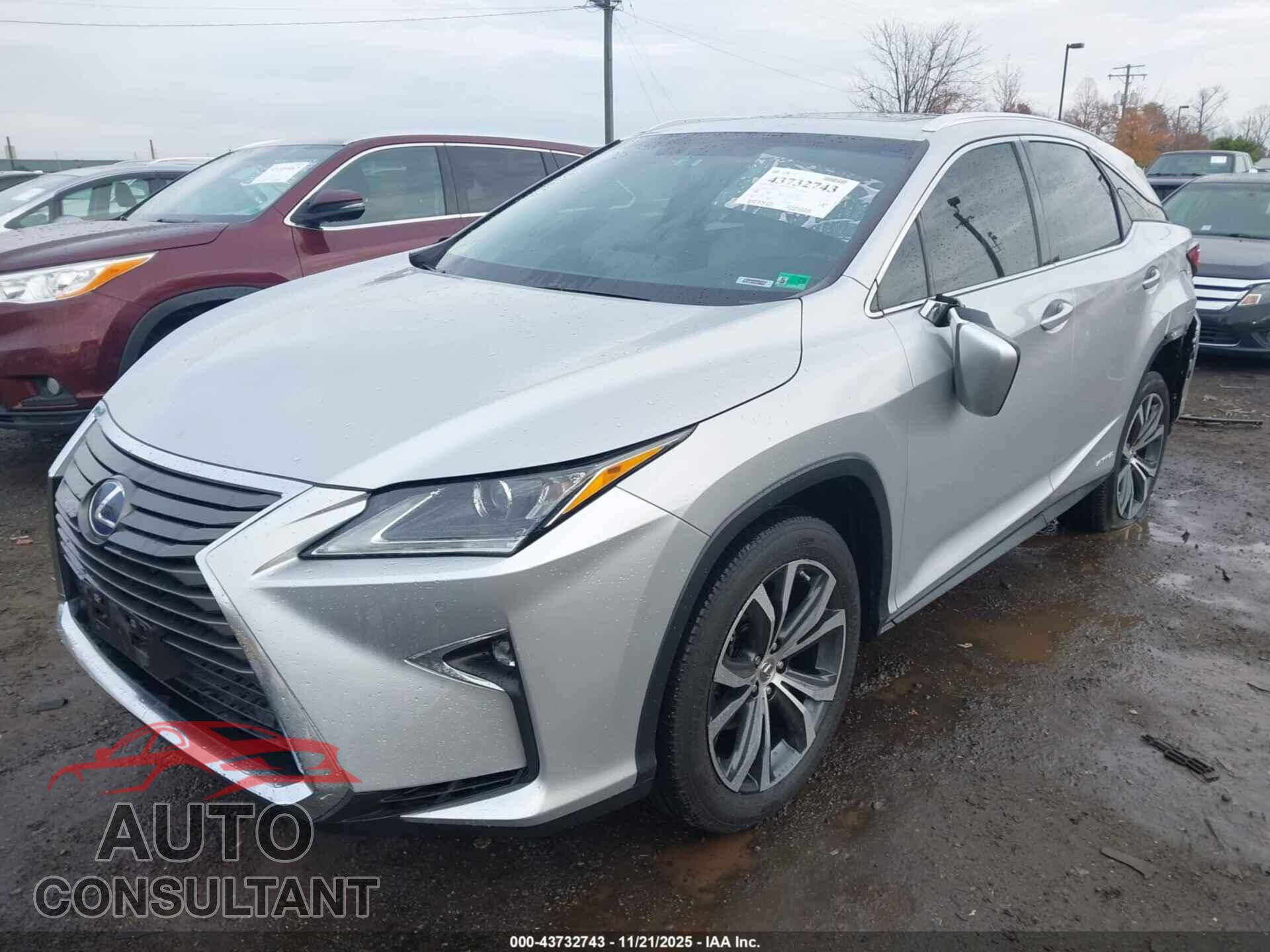 LEXUS RX 450H 2016 - 2T2BGMCA7GC006776