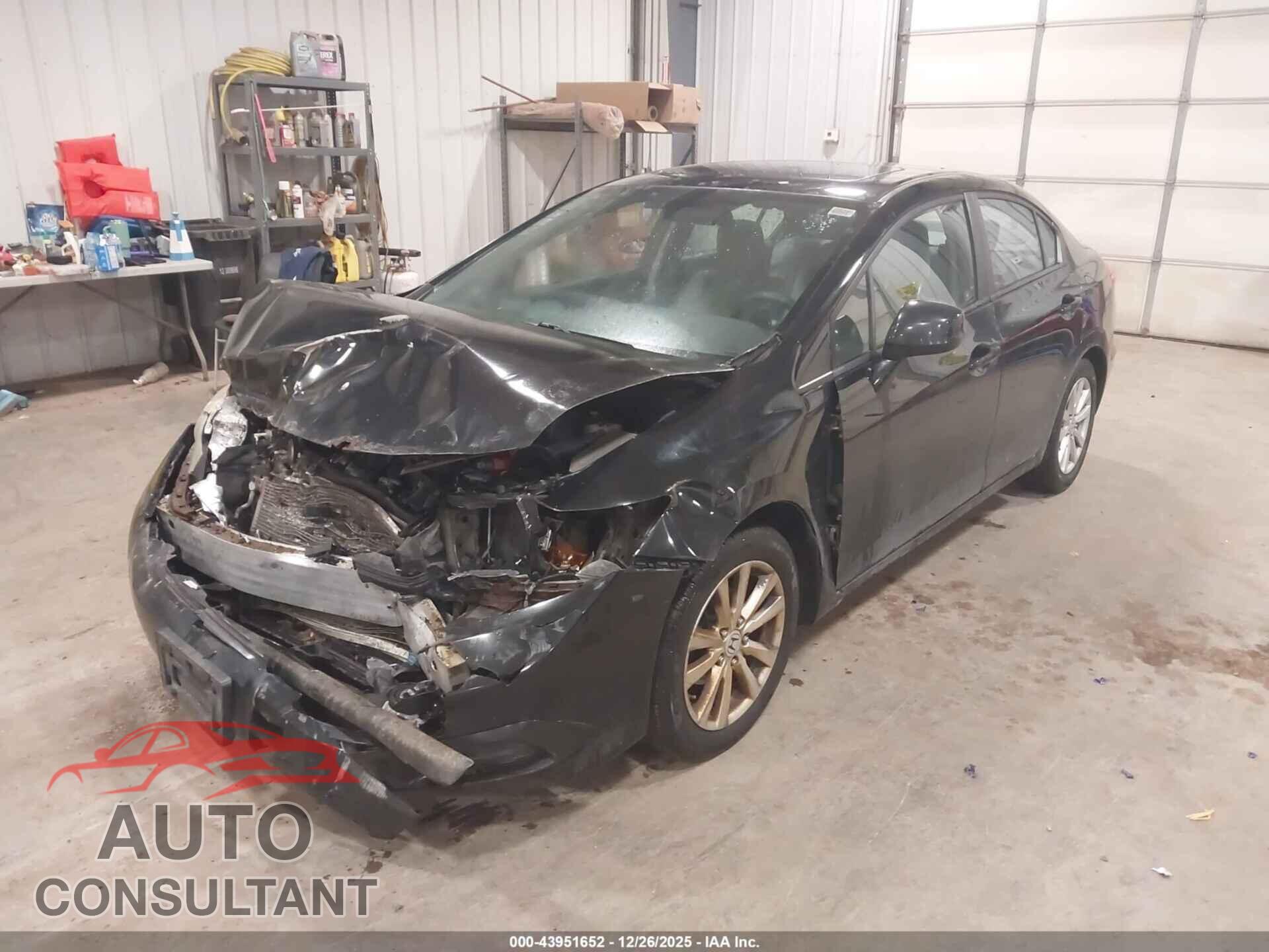 HONDA CIVIC 2012 - 19XFB2F80CE038434