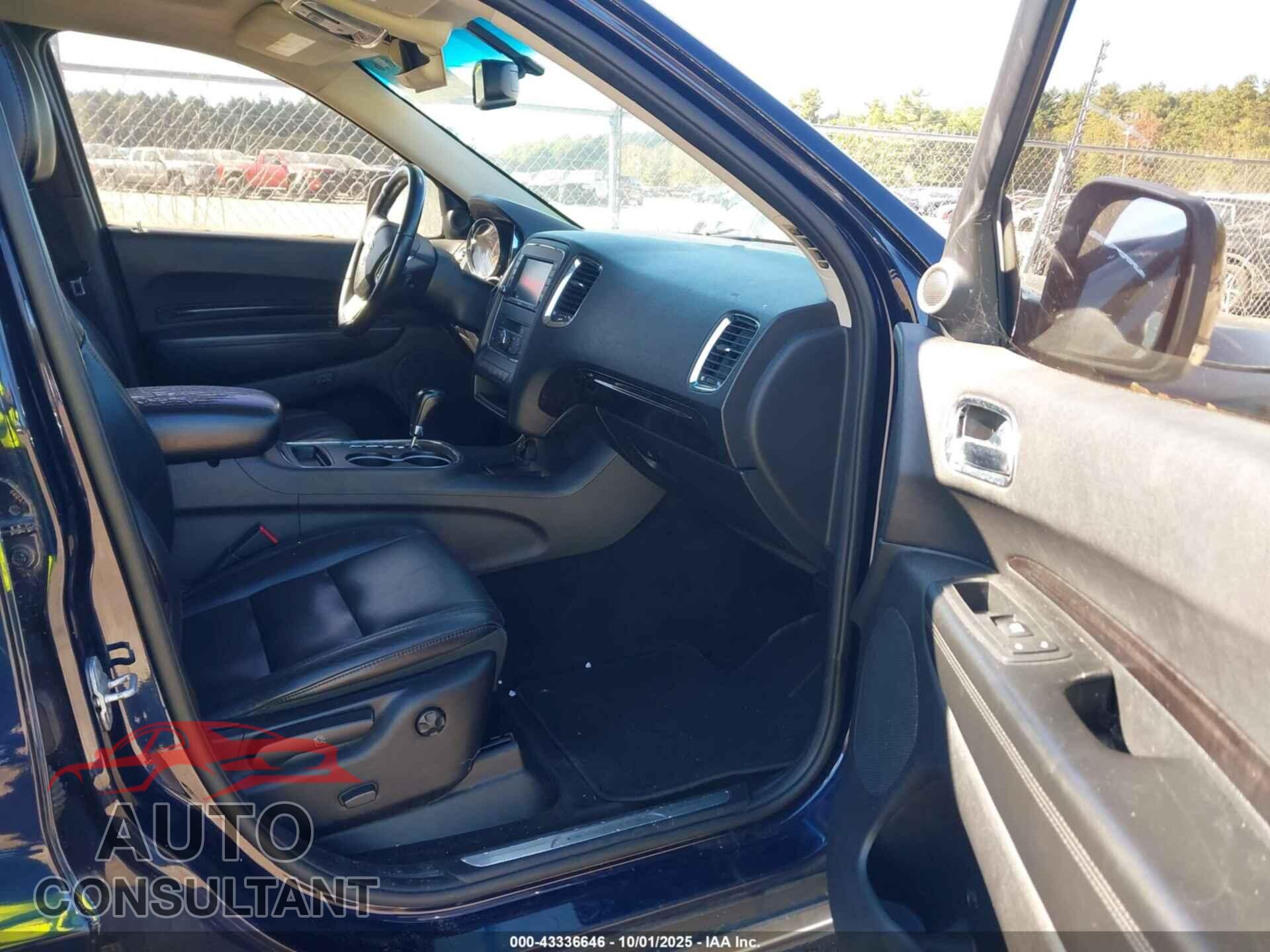 DODGE DURANGO 2012 - 1C4RDHDG2CC335765