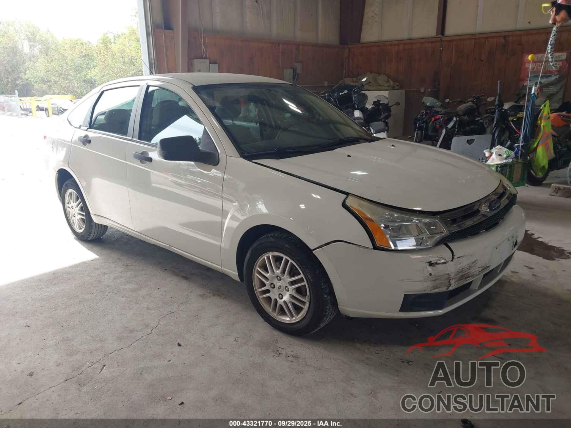 FORD FOCUS 2010 - 1FAHP3FN3AW123587