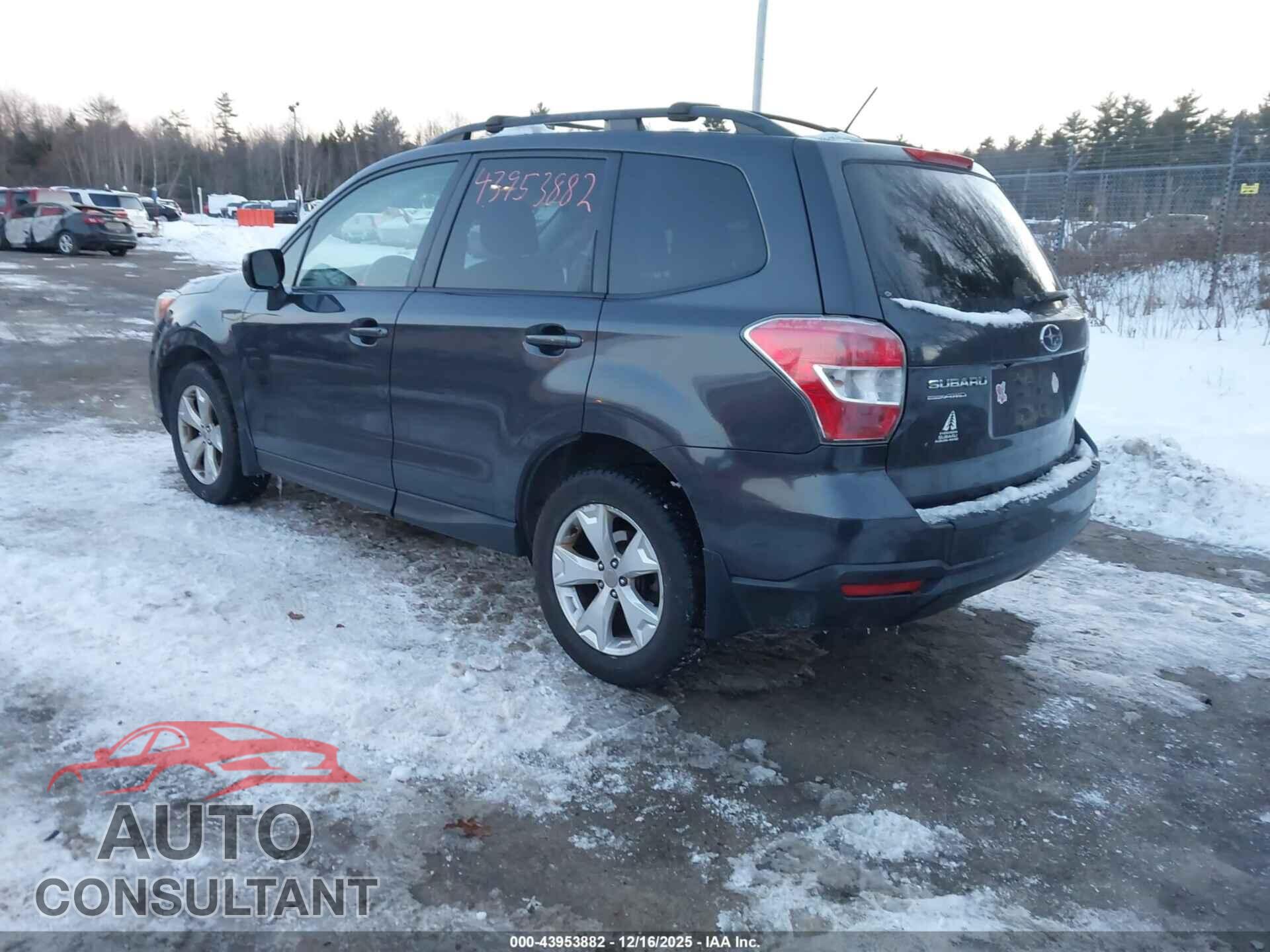 SUBARU FORESTER 2015 - JF2SJADC8FH403901