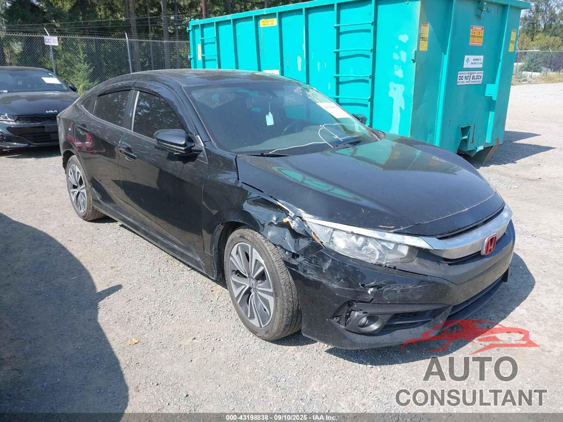HONDA CIVIC 2016 - 2HGFC1F75GH660053