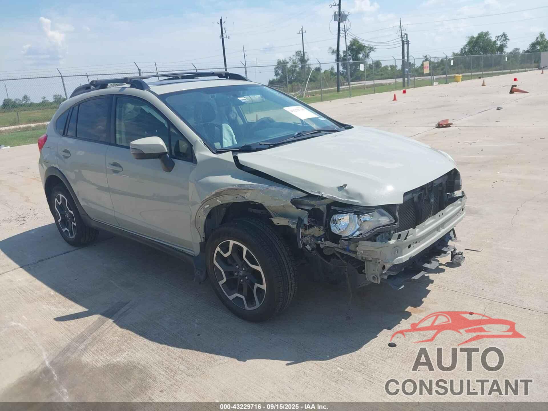 SUBARU CROSSTREK 2017 - JF2GPANC2HH207068