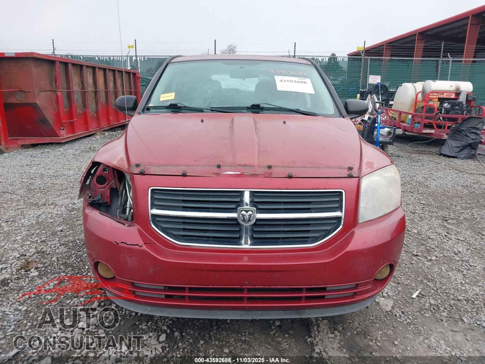DODGE CALIBER 2009 - 1B3HB78B29D112351