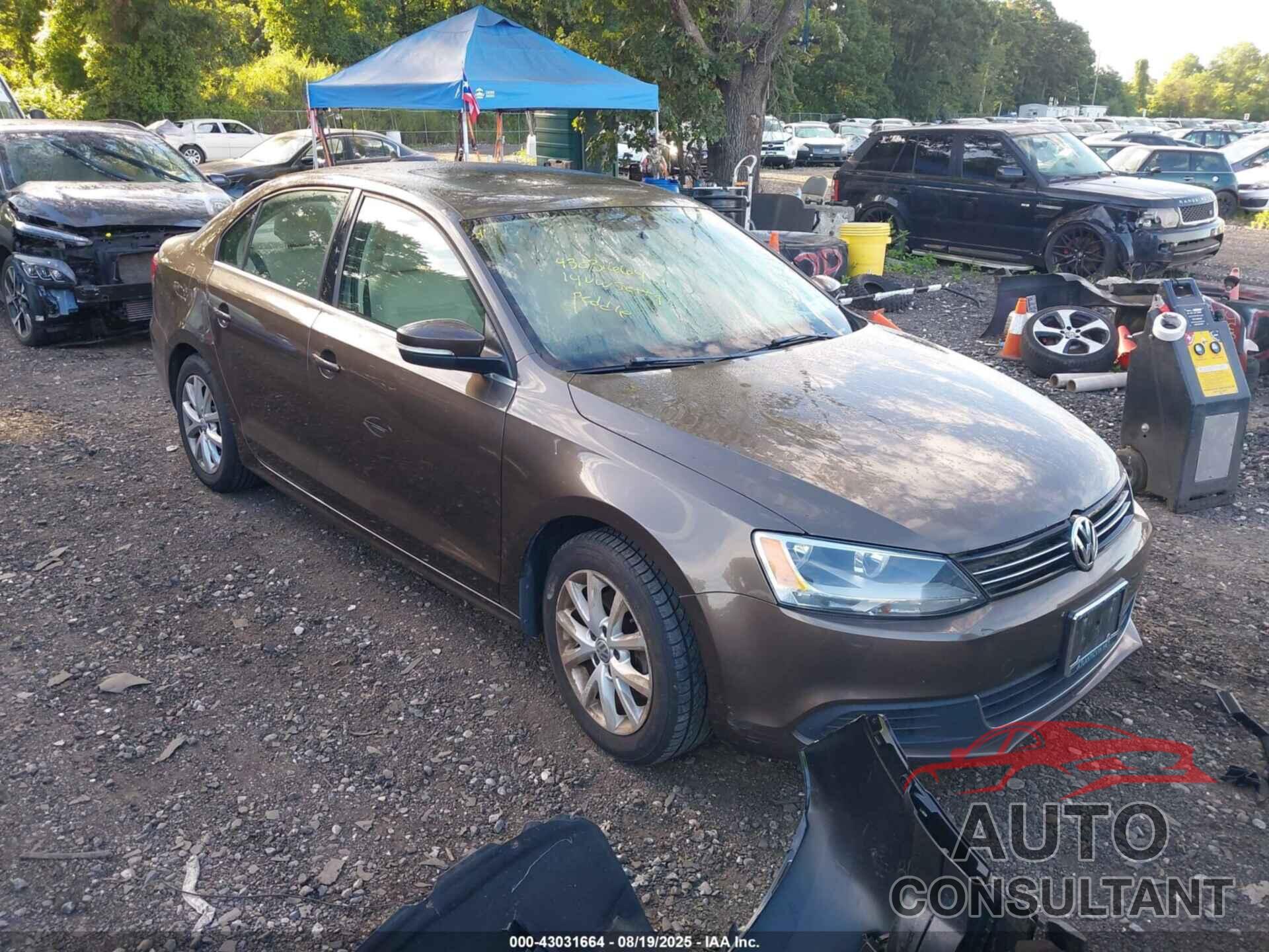 VOLKSWAGEN JETTA 2014 - 3VWD17AJ5EM439582