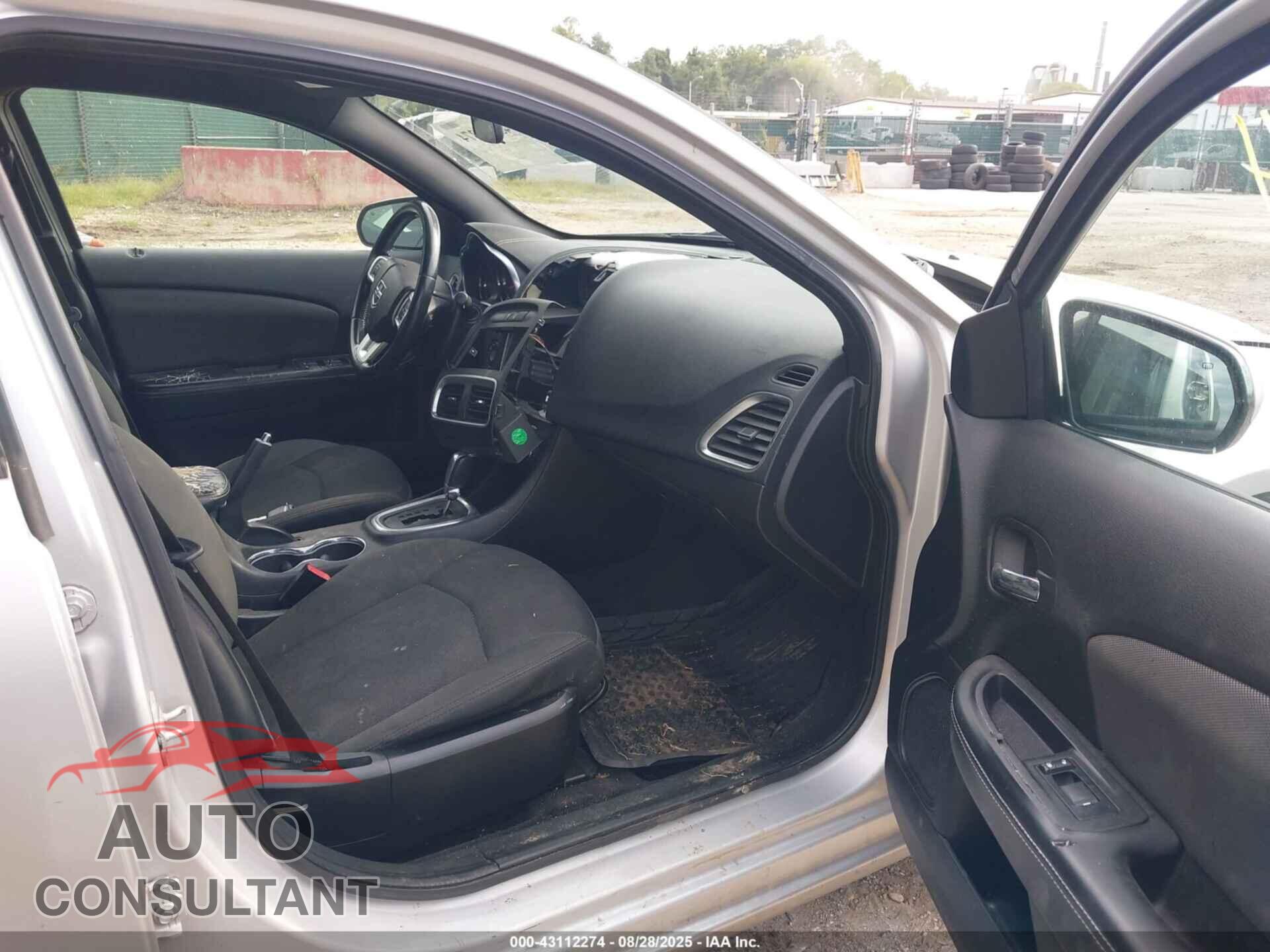 DODGE AVENGER 2012 - 1C3CDZCB3CN161778