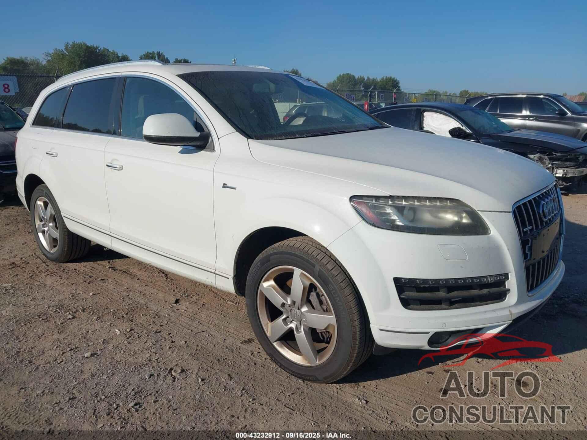 AUDI Q7 2015 - WA1LGAFE6FD022601