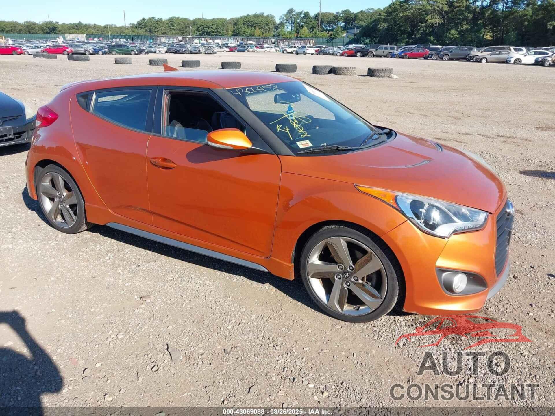 HYUNDAI VELOSTER 2014 - KMHTC6AEXEU183453