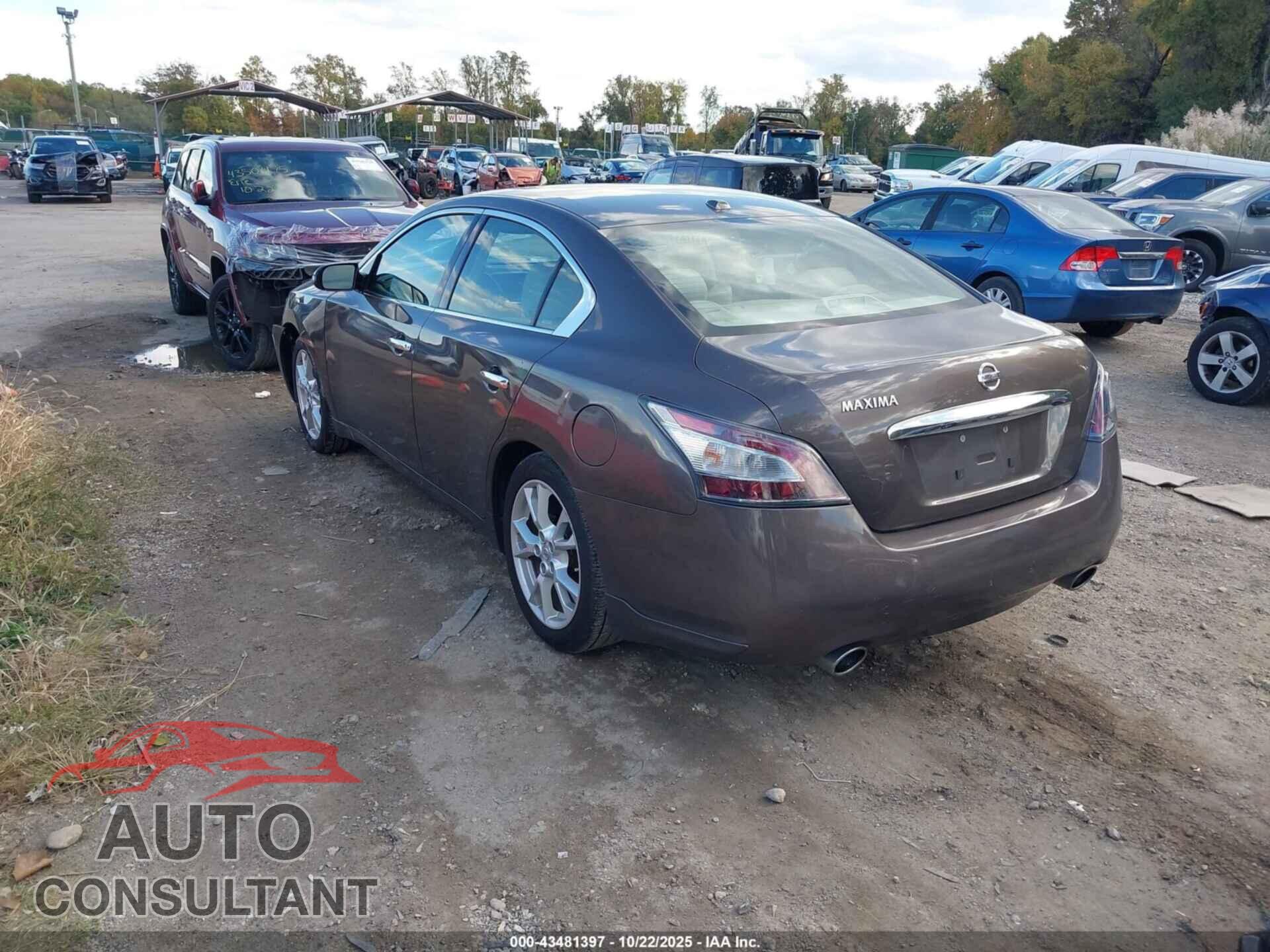 NISSAN MAXIMA 2012 - 1N4AA5AP1CC853543