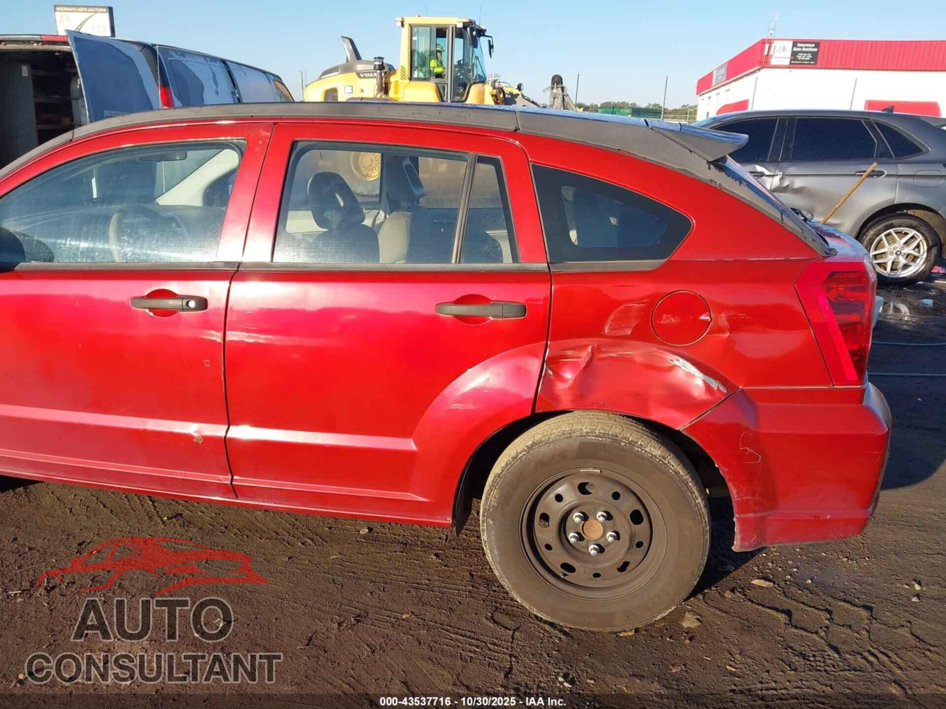 DODGE CALIBER 2009 - 1B3HB28A89D164724