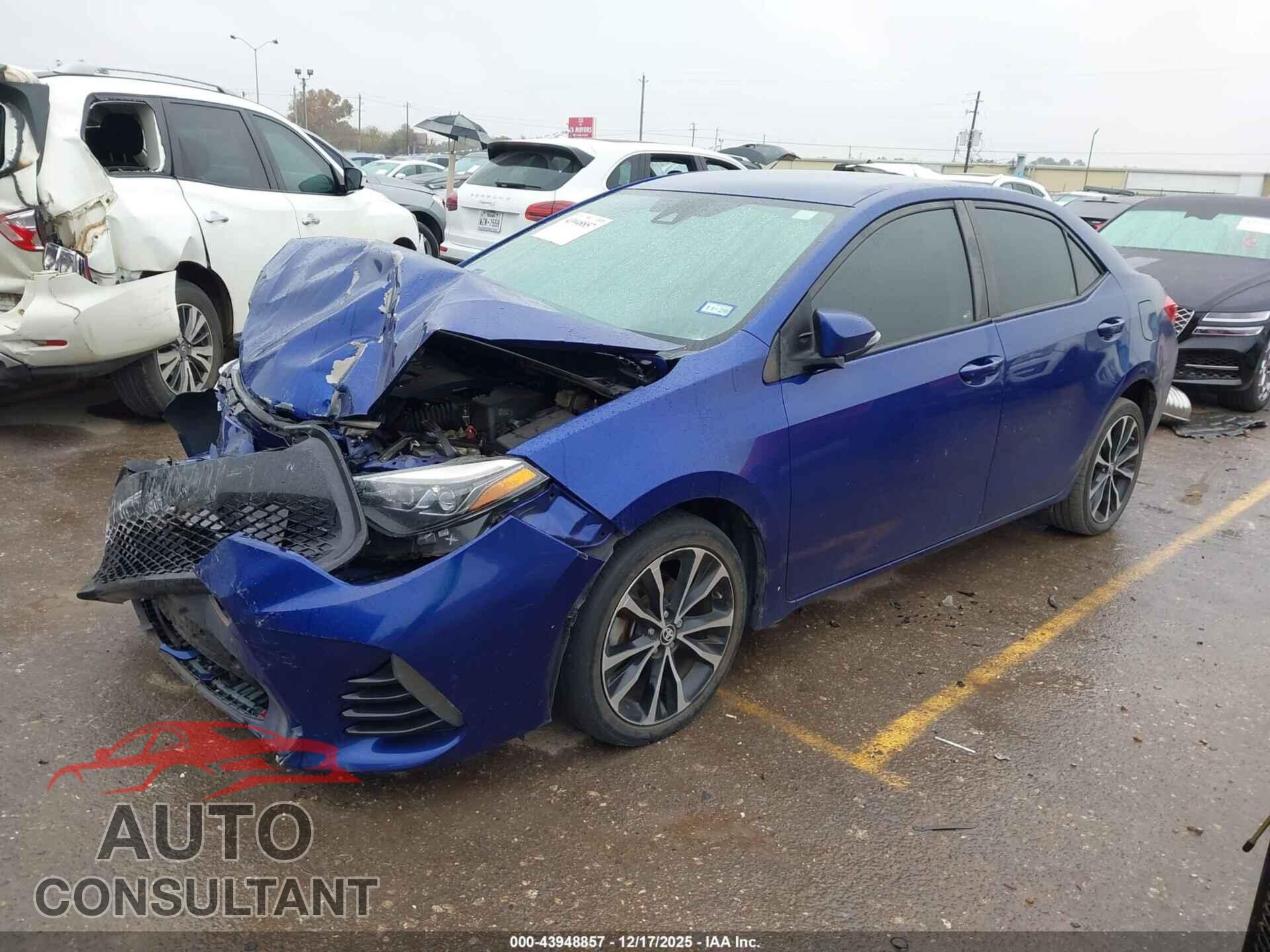 TOYOTA COROLLA 2017 - 5YFBURHE1HP608497