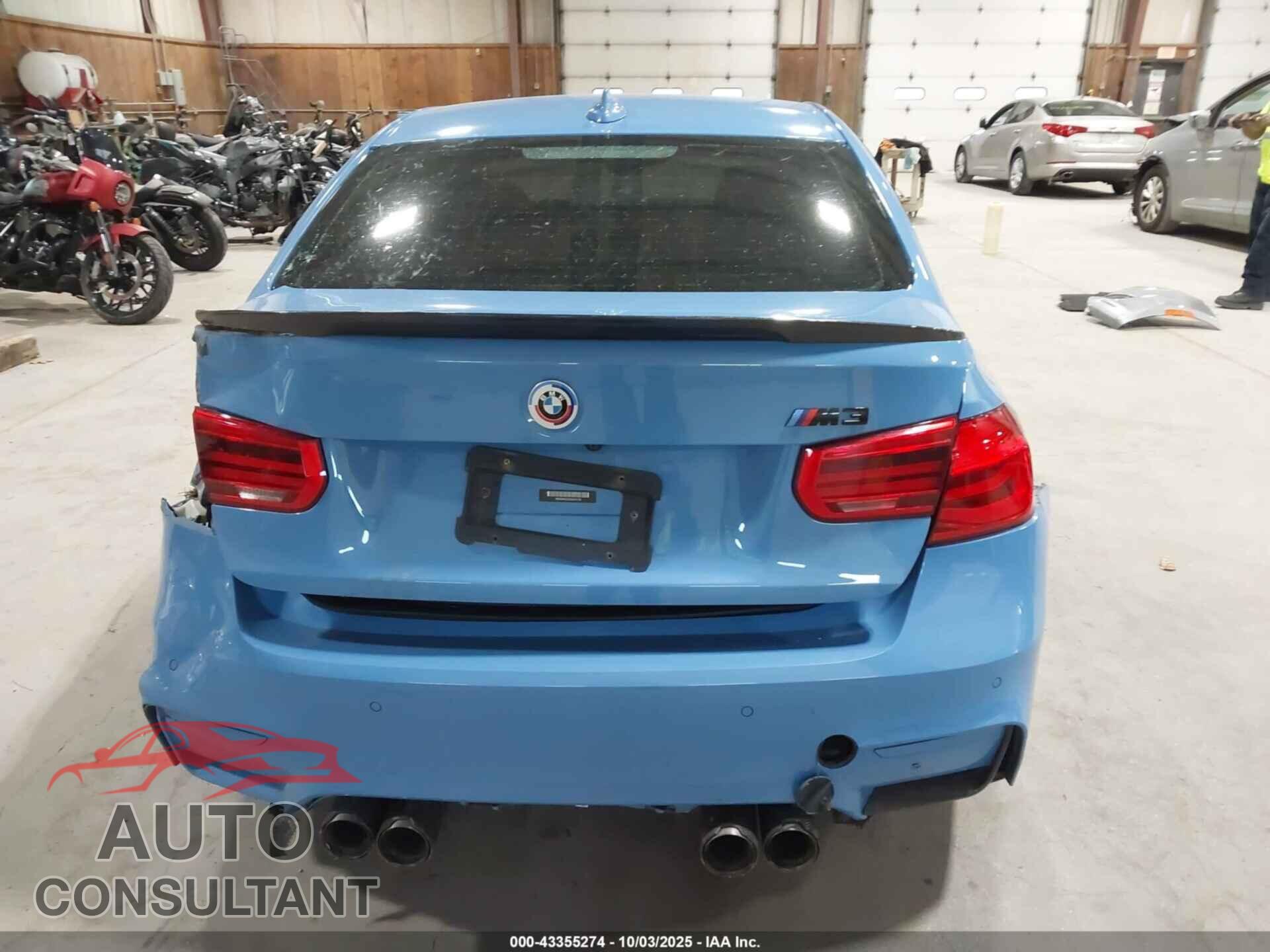 BMW M3 2016 - WBS8M9C53G5G41736
