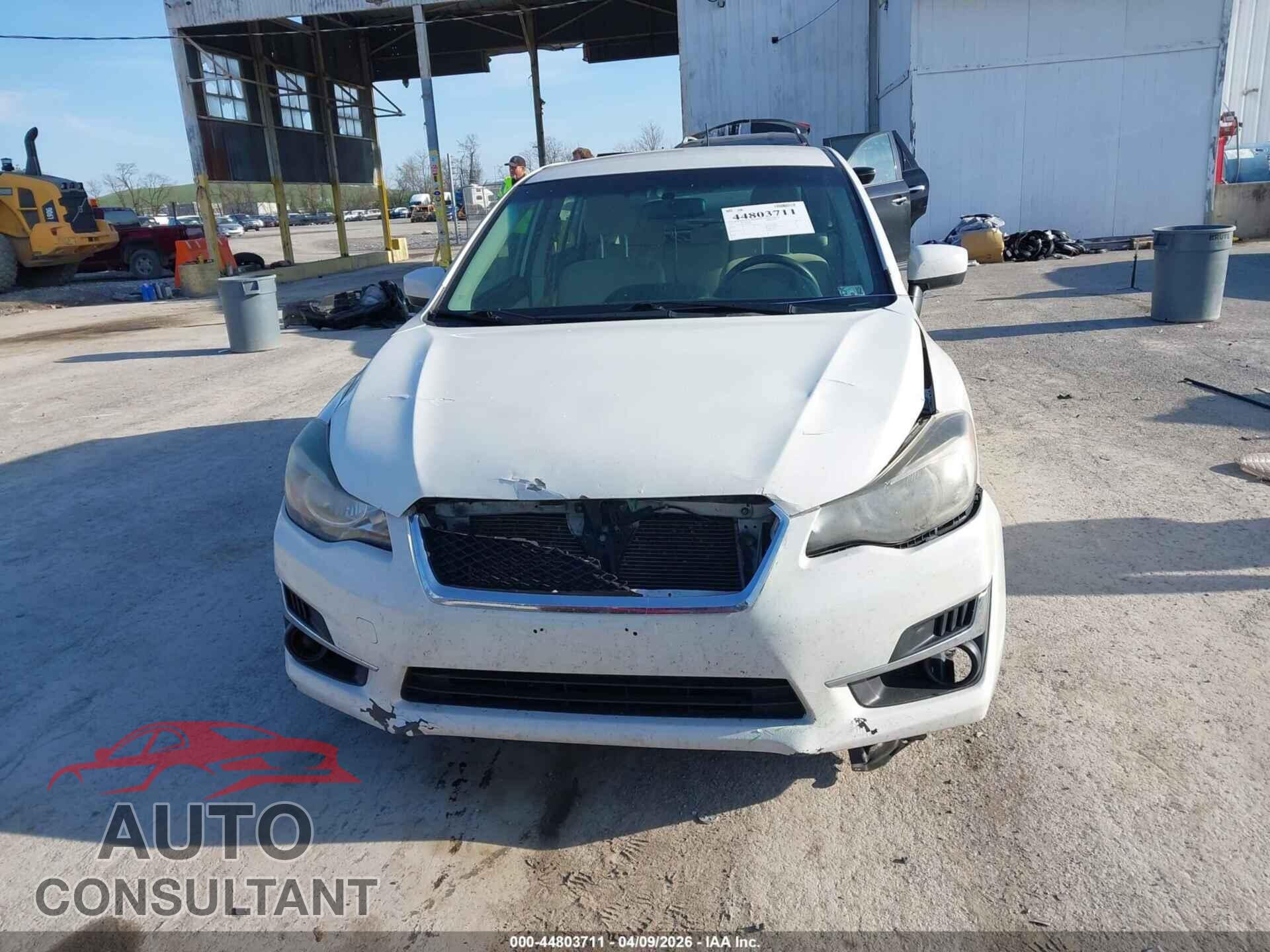 SUBARU IMPREZA 2015 - JF1GPAC63FH257234
