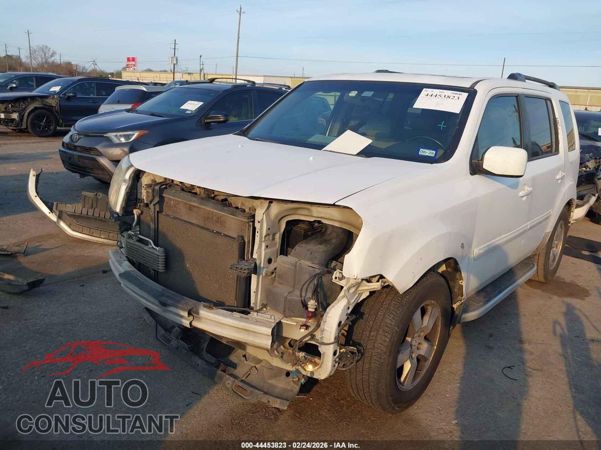 HONDA PILOT 2011 - 5FNYF4H55BB085589