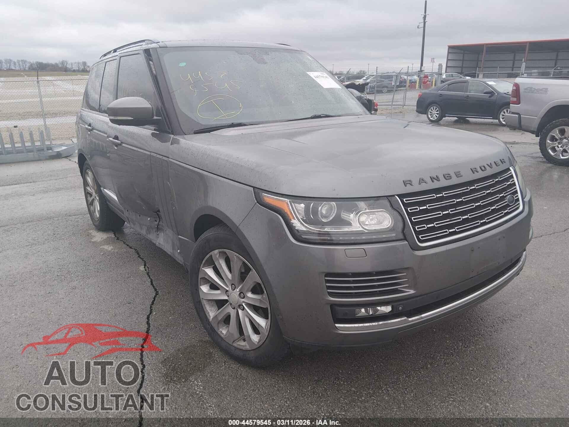 LAND ROVER RANGE ROVER 2014 - SALGS2WF3EA194002