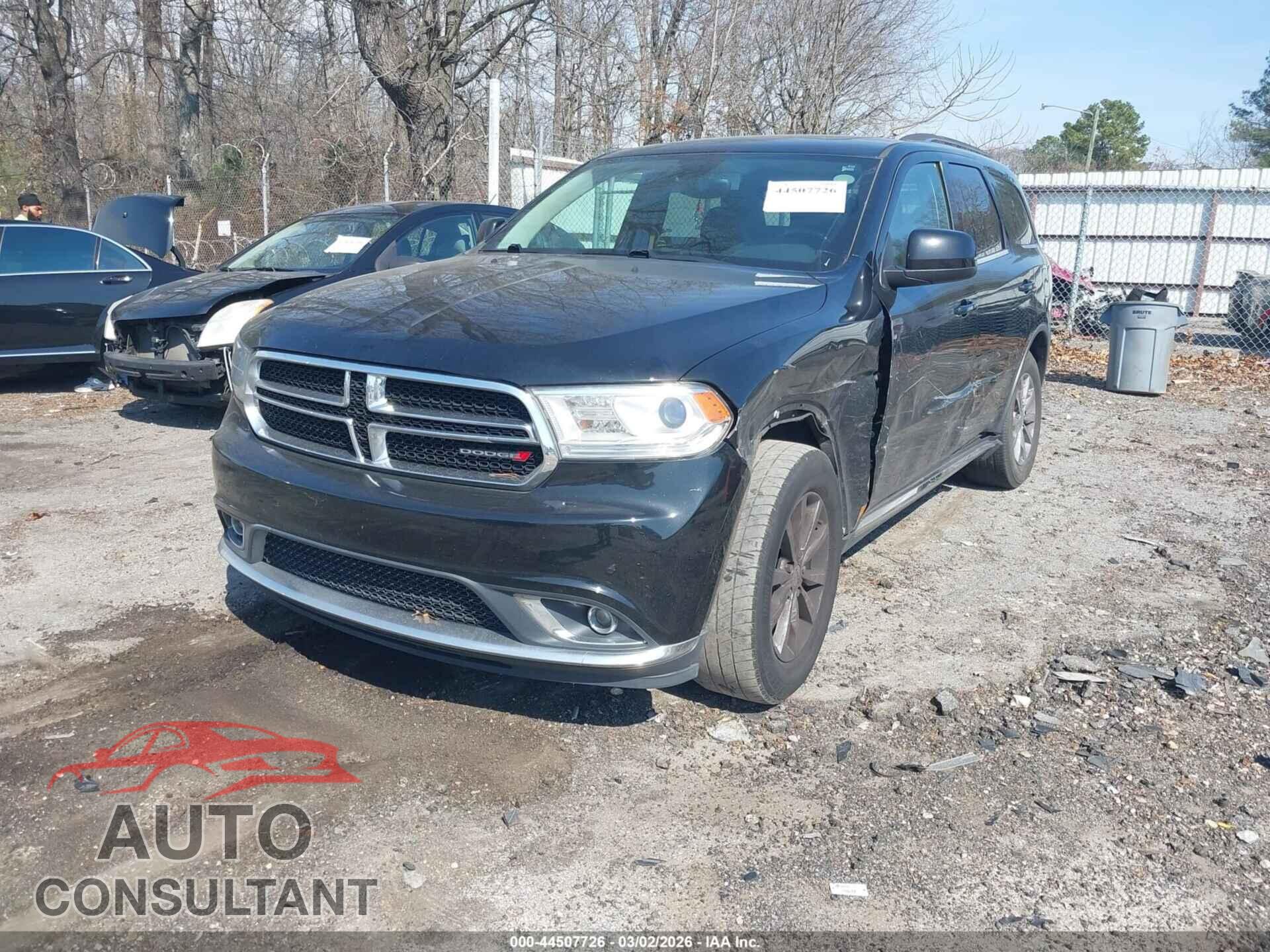 DODGE DURANGO 2017 - 1C4RDHAG2HC917599