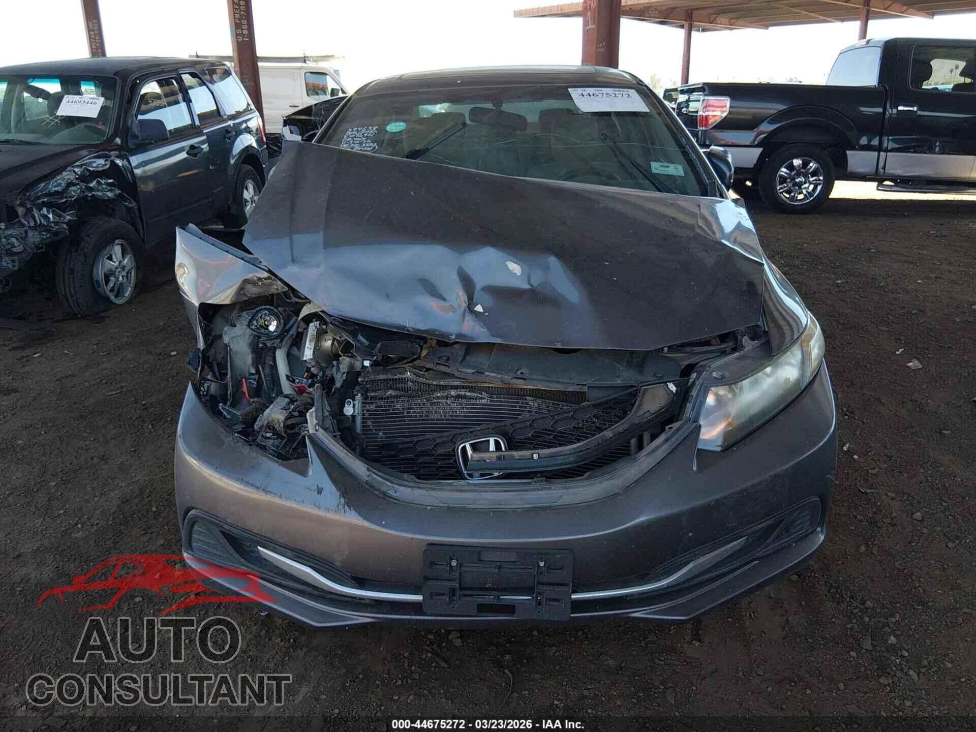 HONDA CIVIC 2014 - 19XFB2F8XEE076921