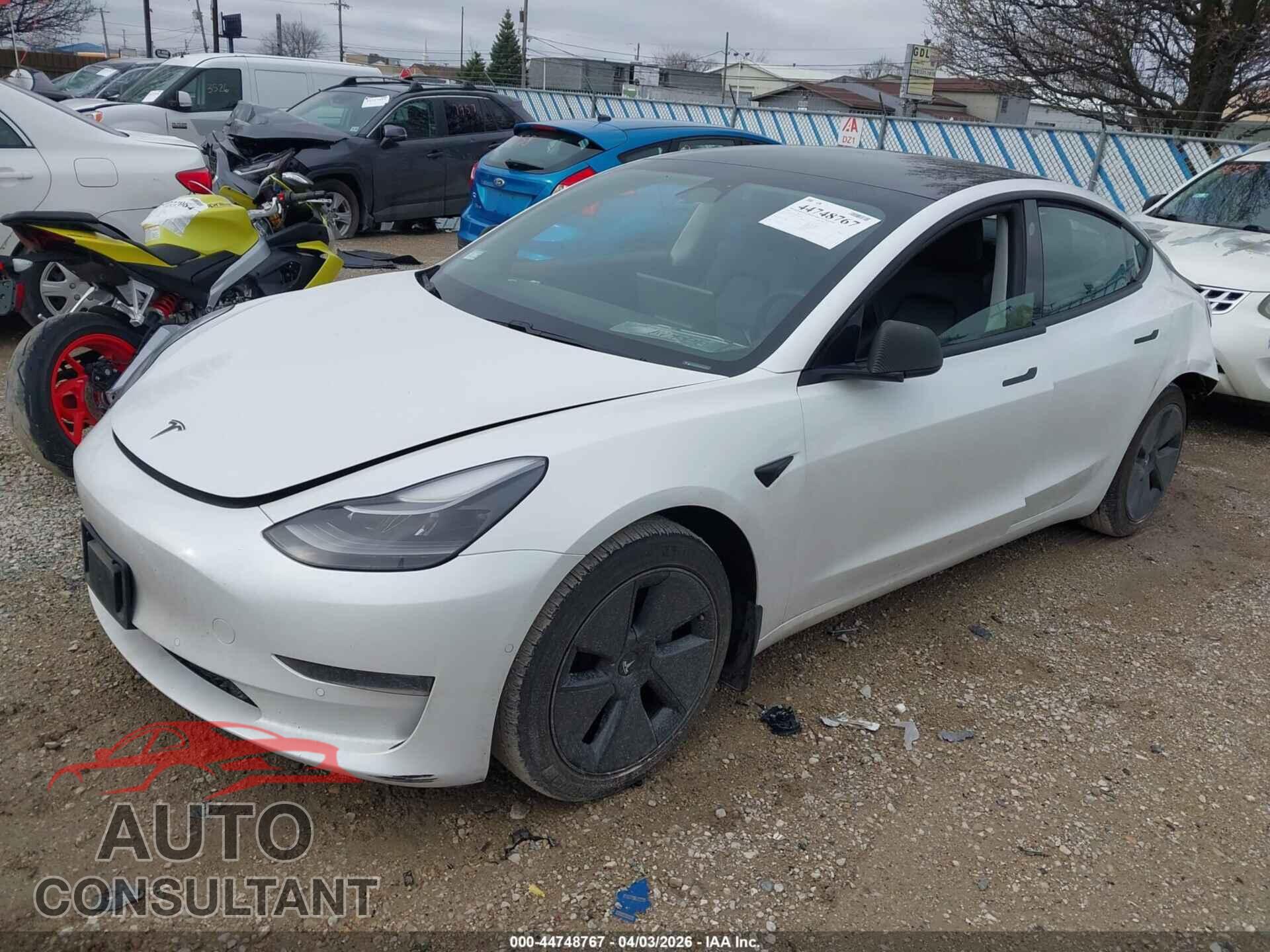 TESLA MODEL 3 2021 - 5YJ3E1EA3MF943044