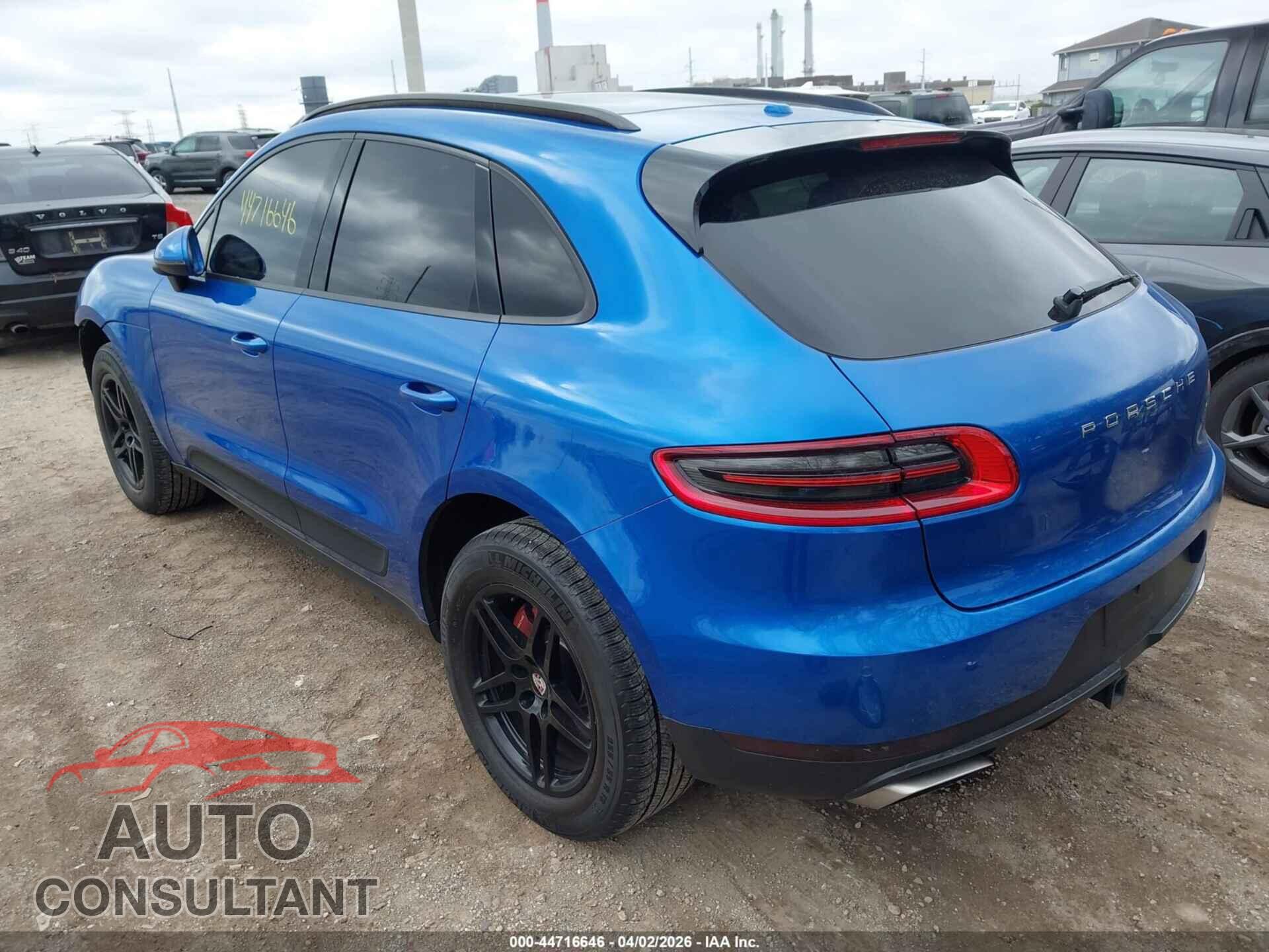 PORSCHE MACAN 2017 - WP1AA2A53HLB05020