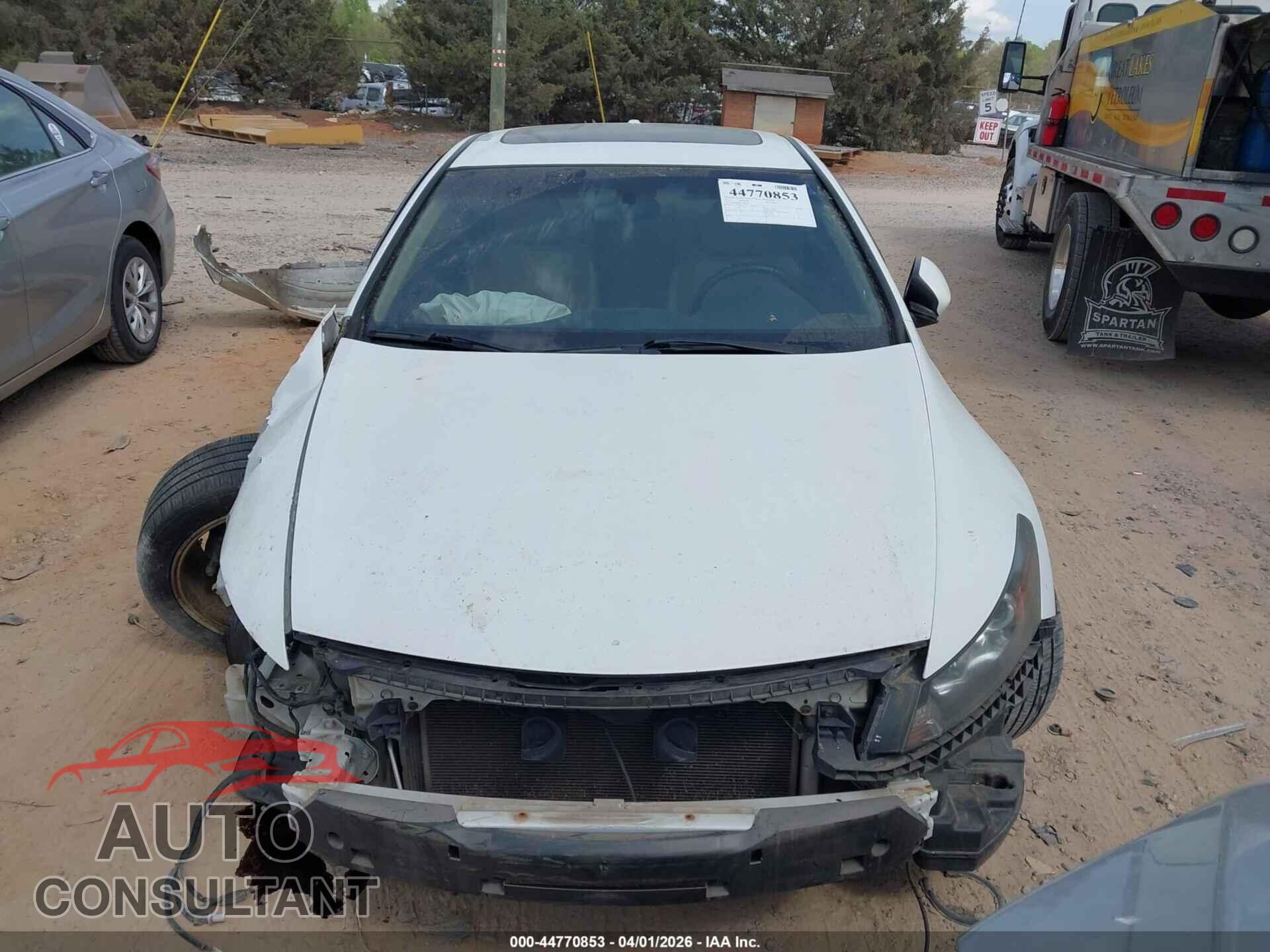HONDA ACCORD 2012 - 1HGCS2B81CA001325
