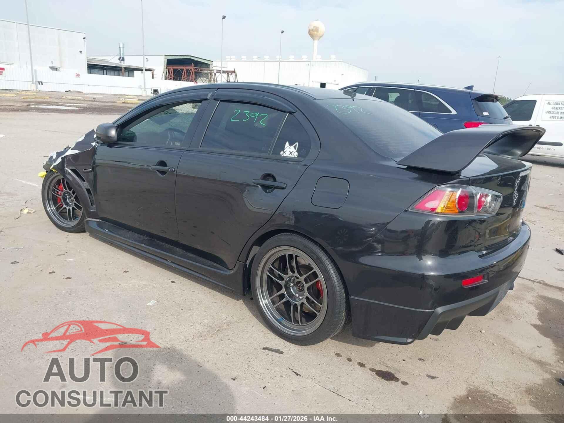 MITSUBISHI LANCER EVOLUTION 2010 - JA32W8FV3AU008613
