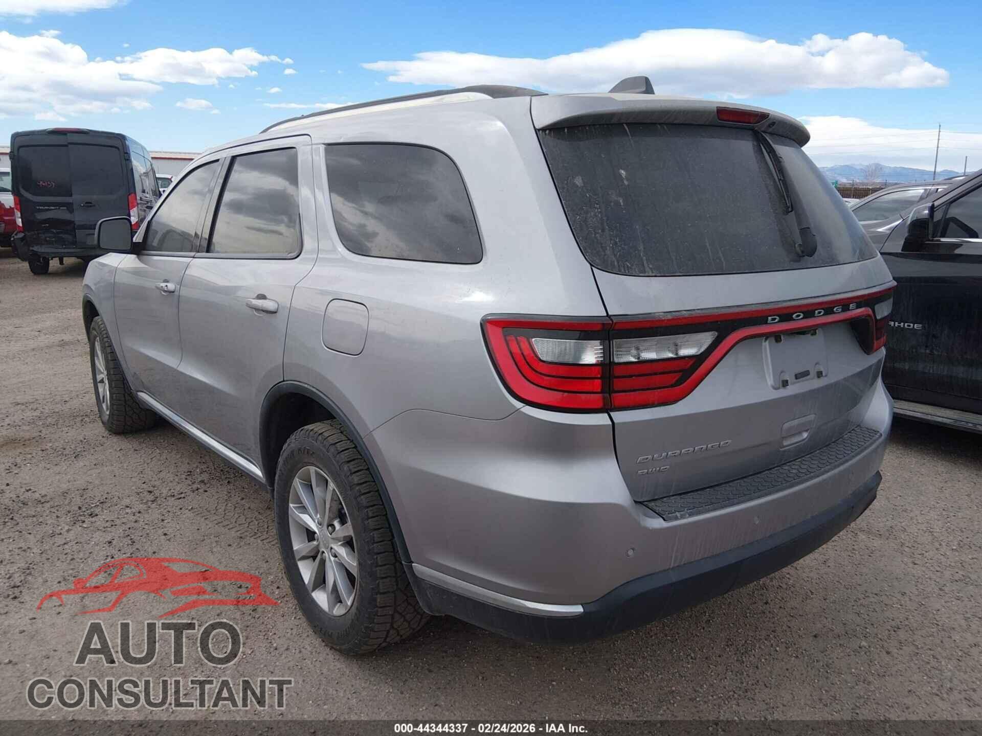 DODGE DURANGO 2017 - 1C4RDJAGXHC816947