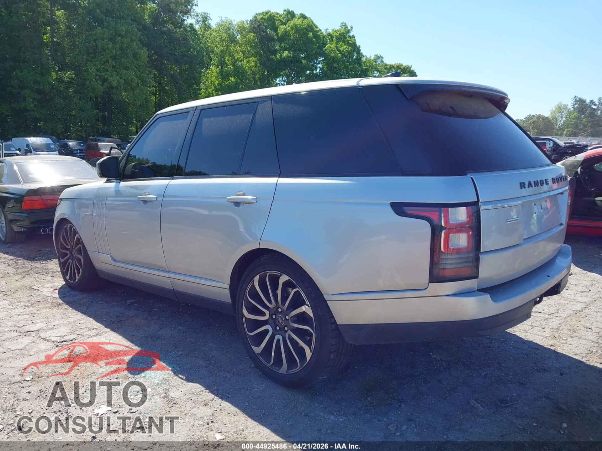 LAND ROVER RANGE ROVER 2017 - SALGS2FE2HA329031
