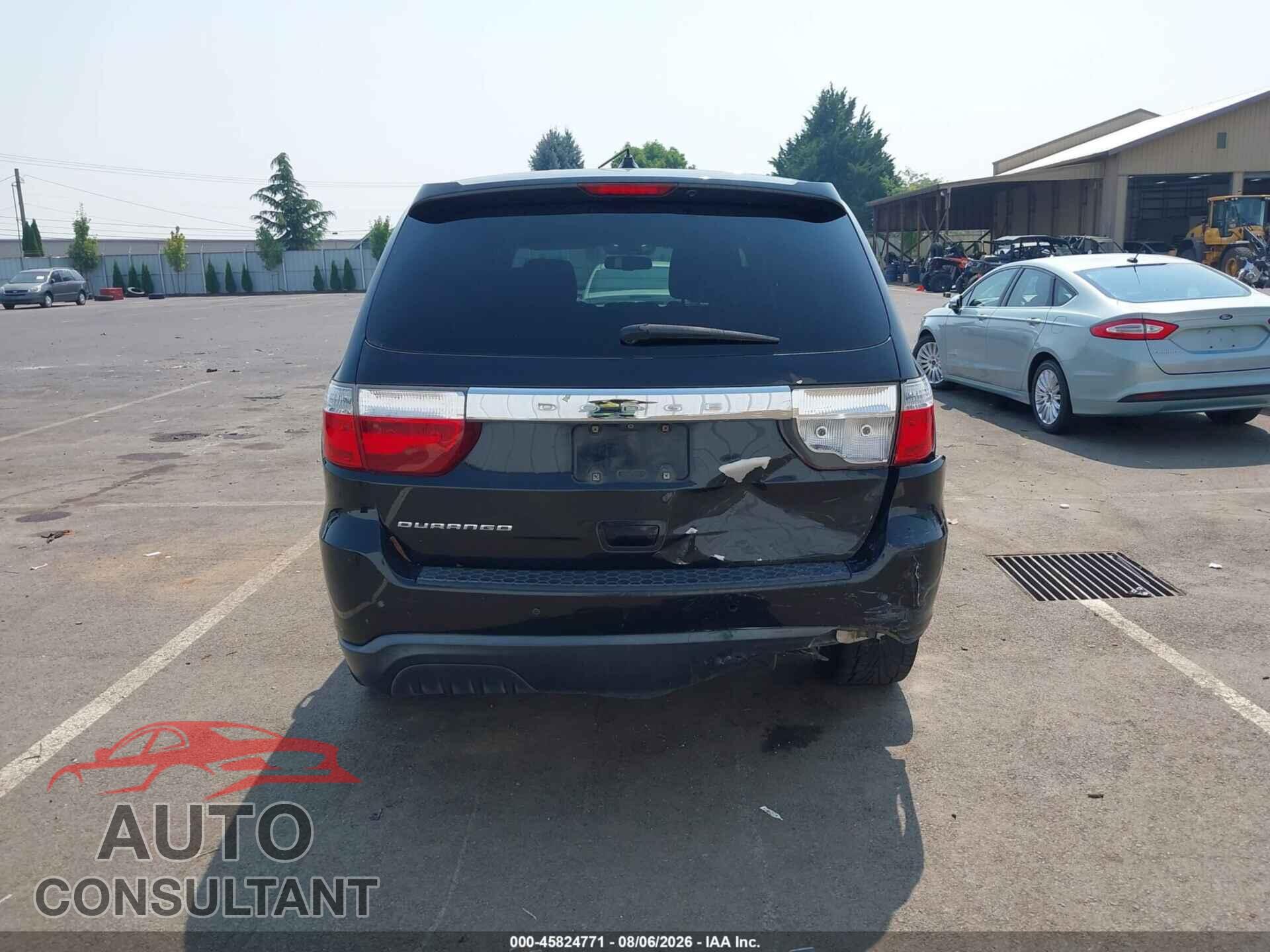 DODGE DURANGO 2012 - 1C4RDHAG7CC206652