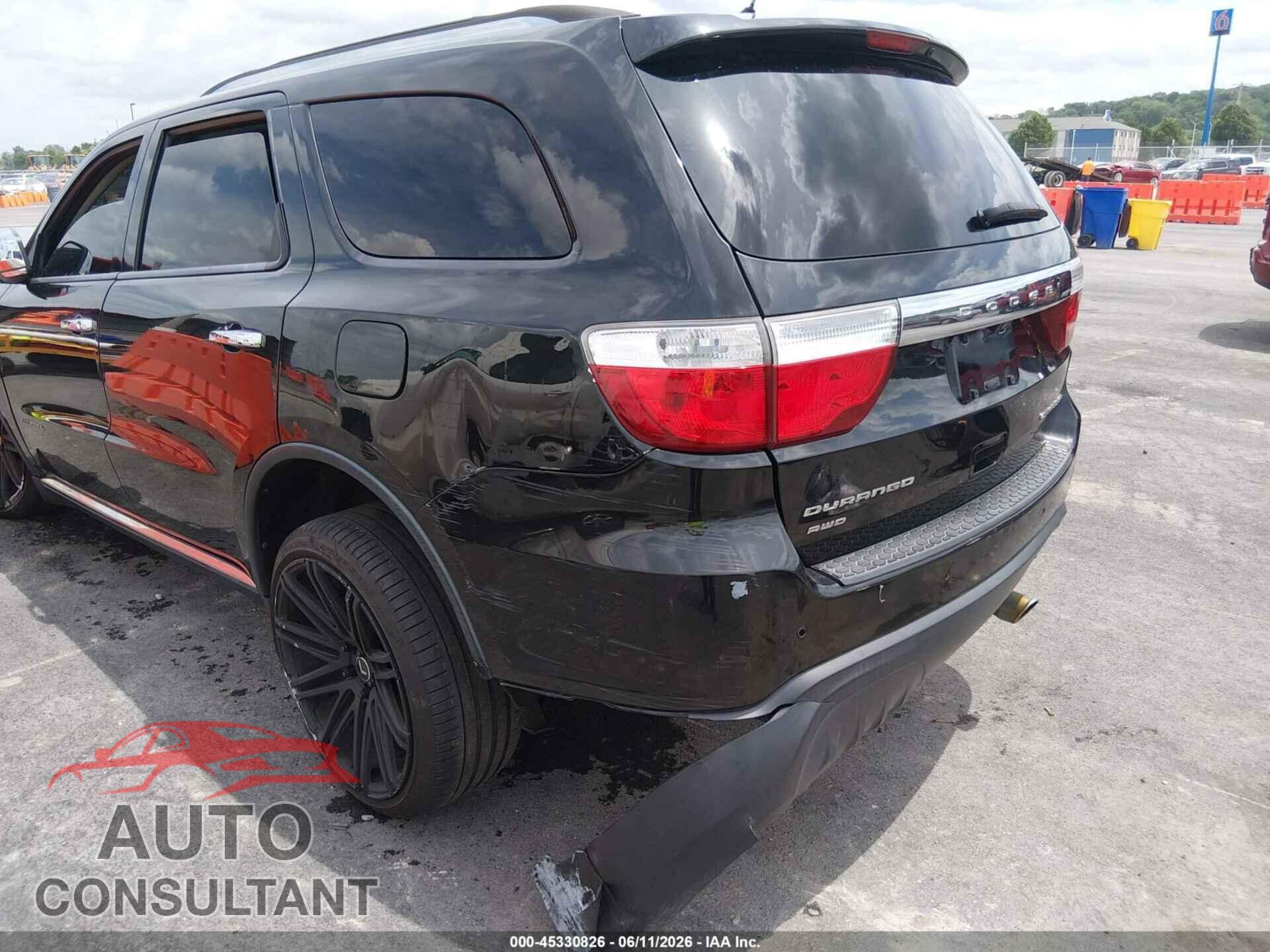 DODGE DURANGO 2013 - 1C4RDJEG3DC608848
