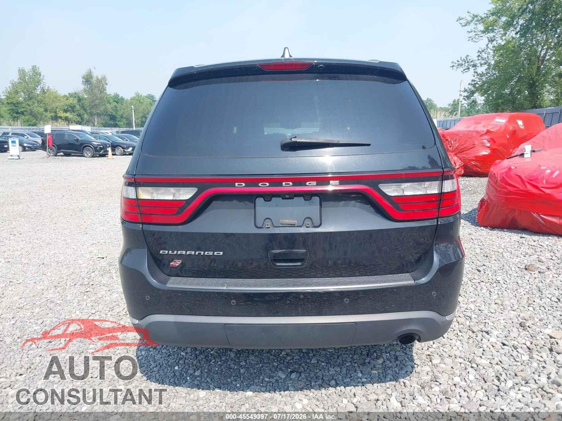 DODGE DURANGO 2019 - 1C4RDJAG7KC744466