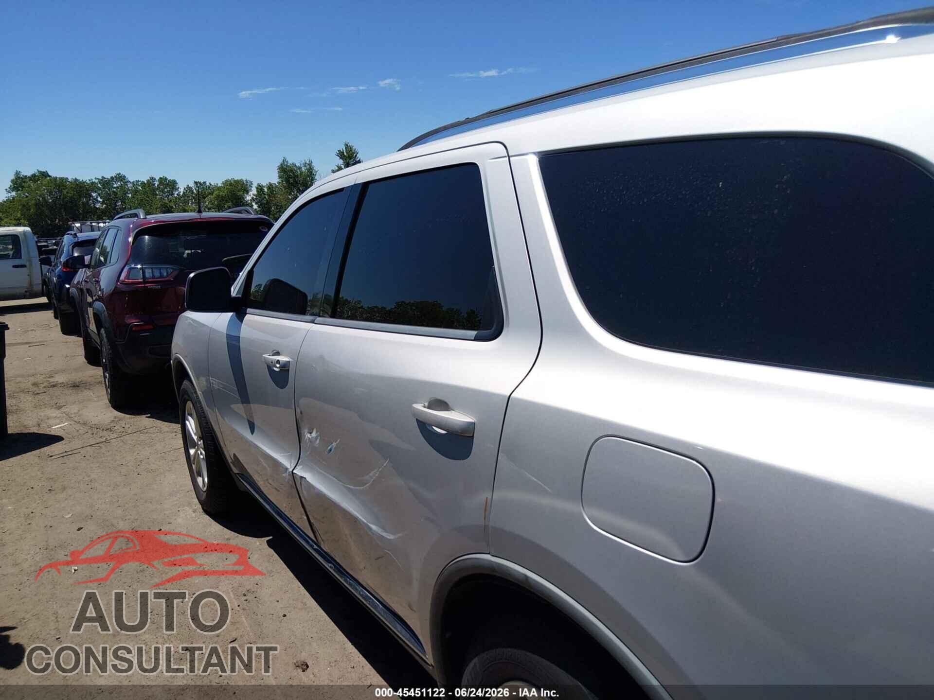 DODGE DURANGO 2012 - 1C4RDJDG5CC181141