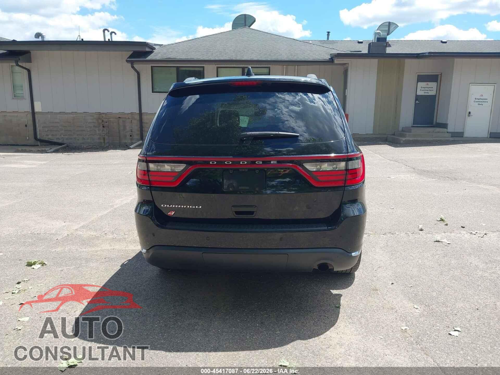 DODGE DURANGO 2019 - 1C4RDJAG0KC839824