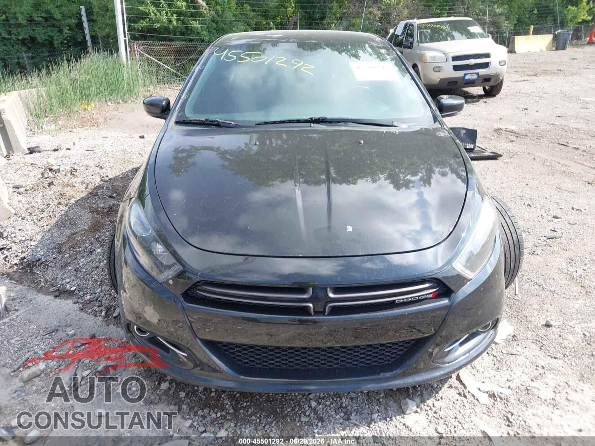 DODGE DART 2014 - 1C3CDFEB1ED921131
