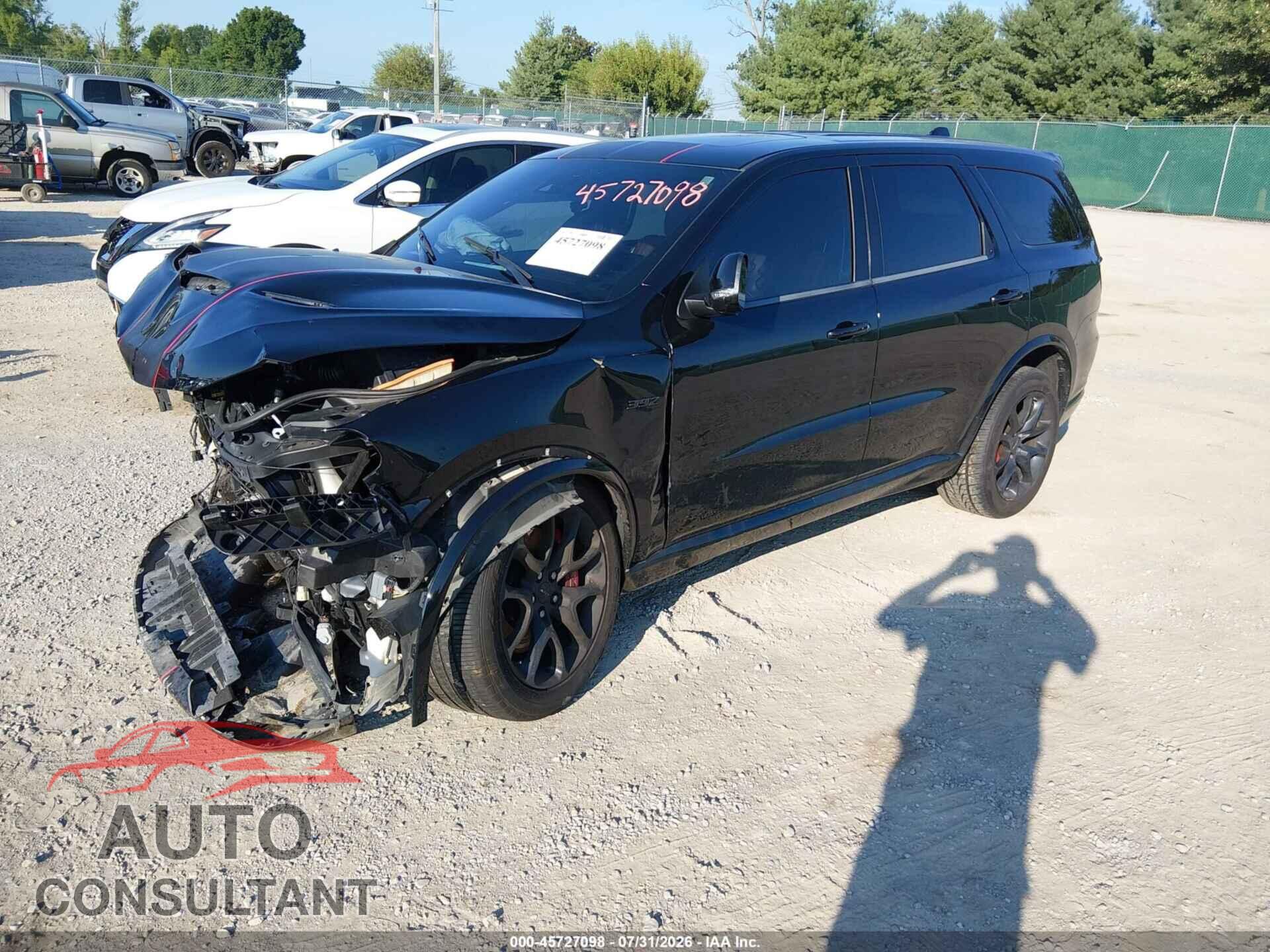 DODGE DURANGO 2022 - 1C4SDJGJ5NC189882