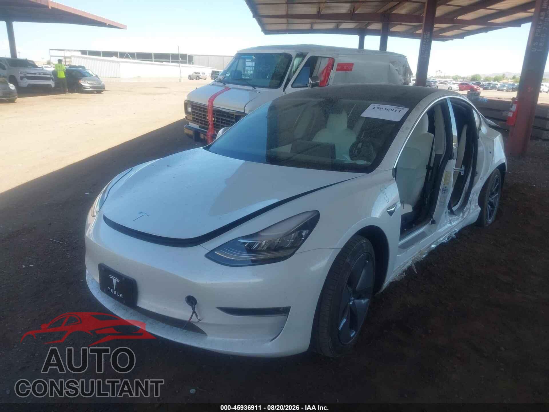 TESLA MODEL 3 2019 - 5YJ3E1EB0KF213601