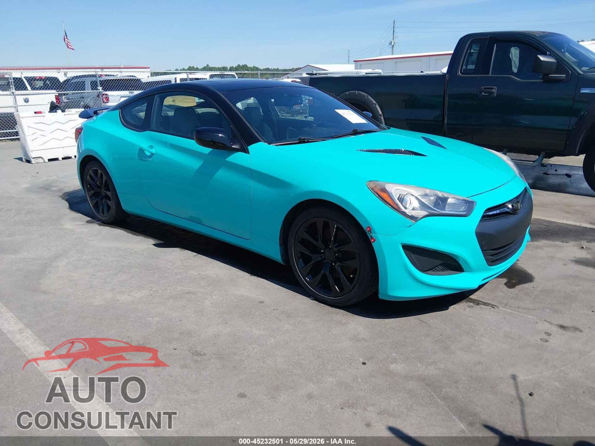 HYUNDAI GENESIS 2013 - KMHHT6KD9DU088957